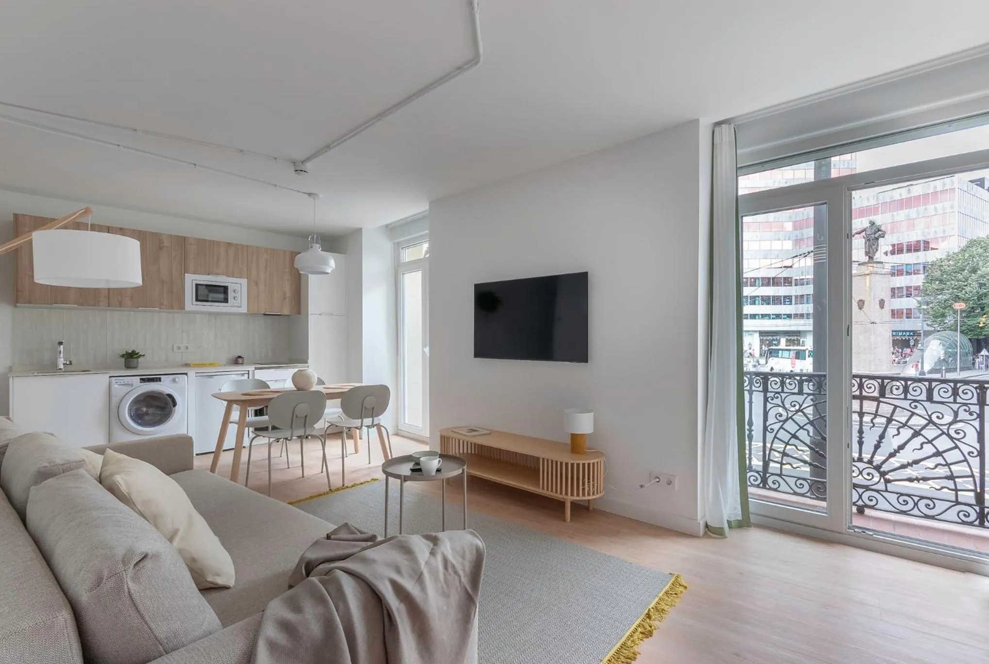 Living room in B48 Bilbao Abando