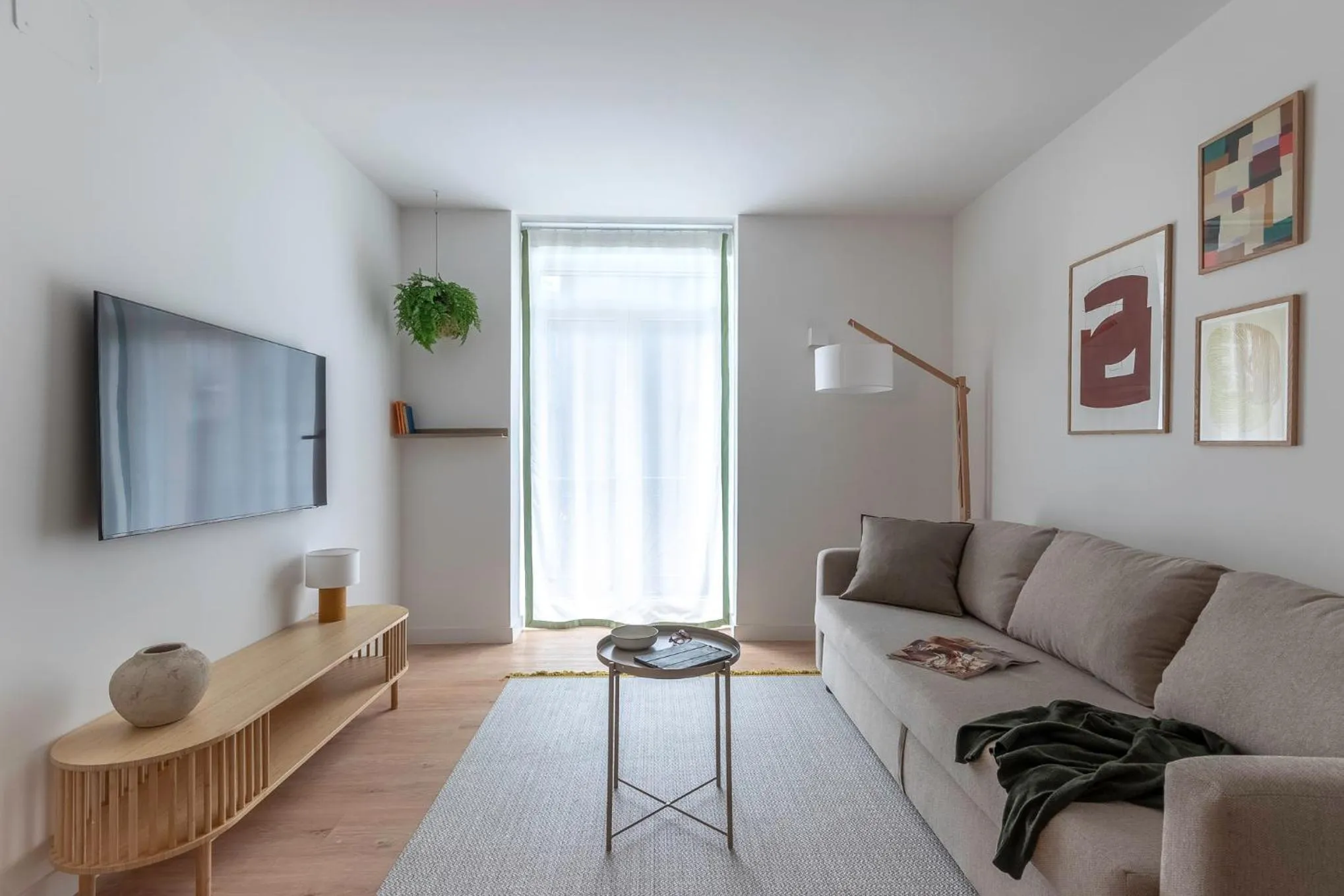 Living room in B48 Bilbao Abando