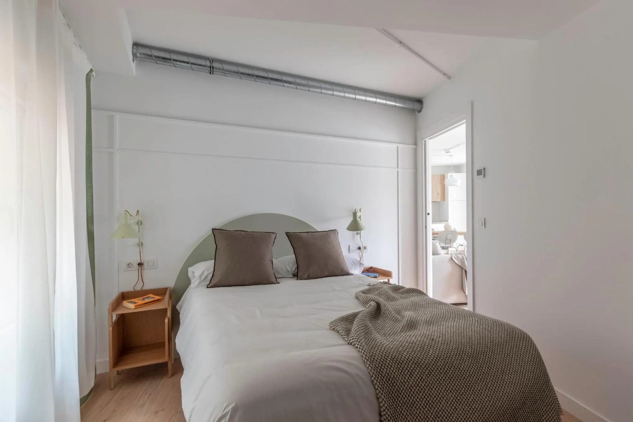 Bedroom, Bed in B48 Bilbao Abando