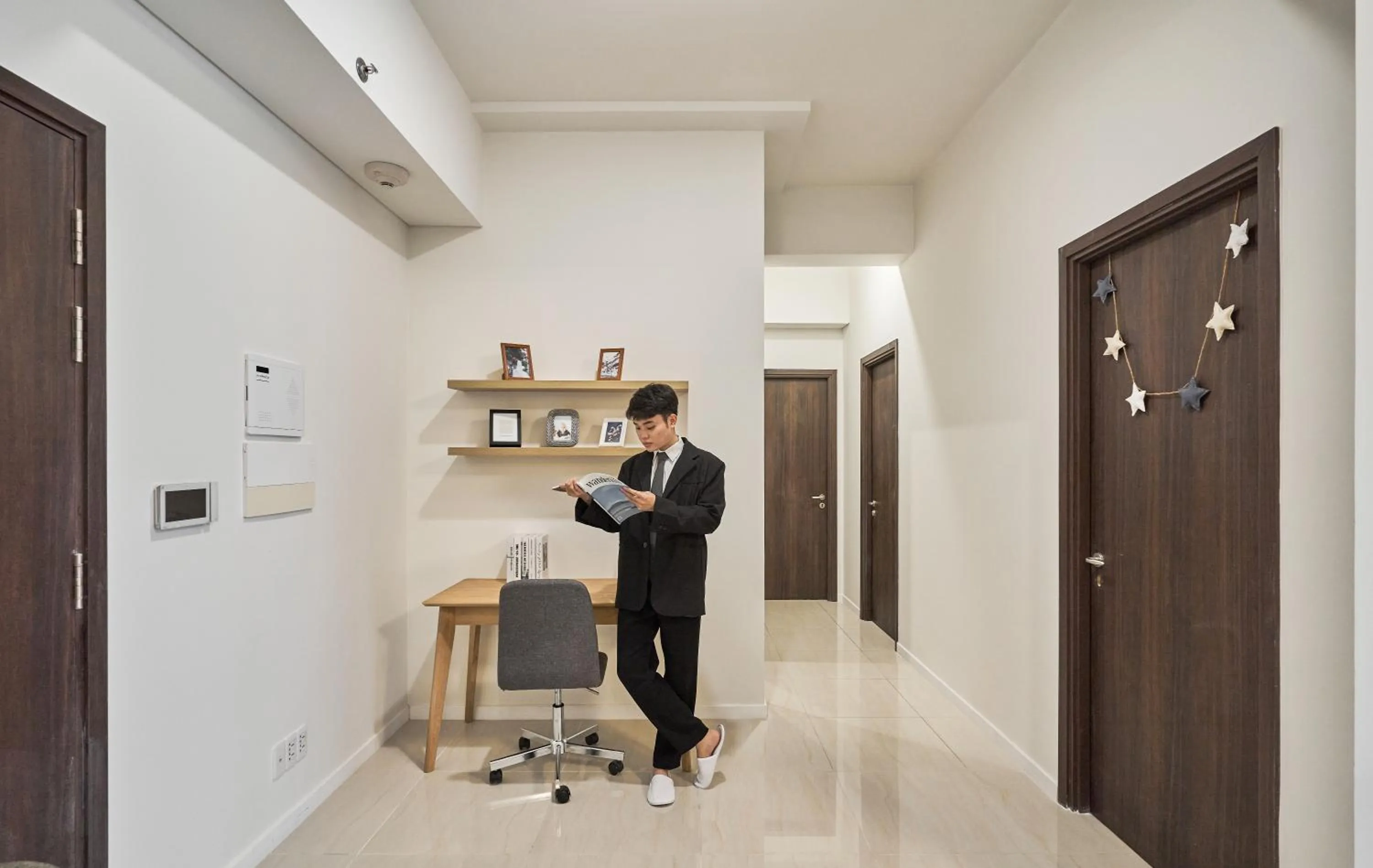 Facade/entrance in RichLane Residences