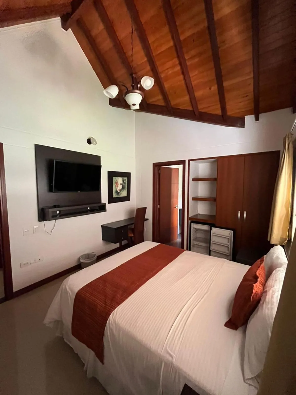 Bed in Serenity Suites Casa Boutique