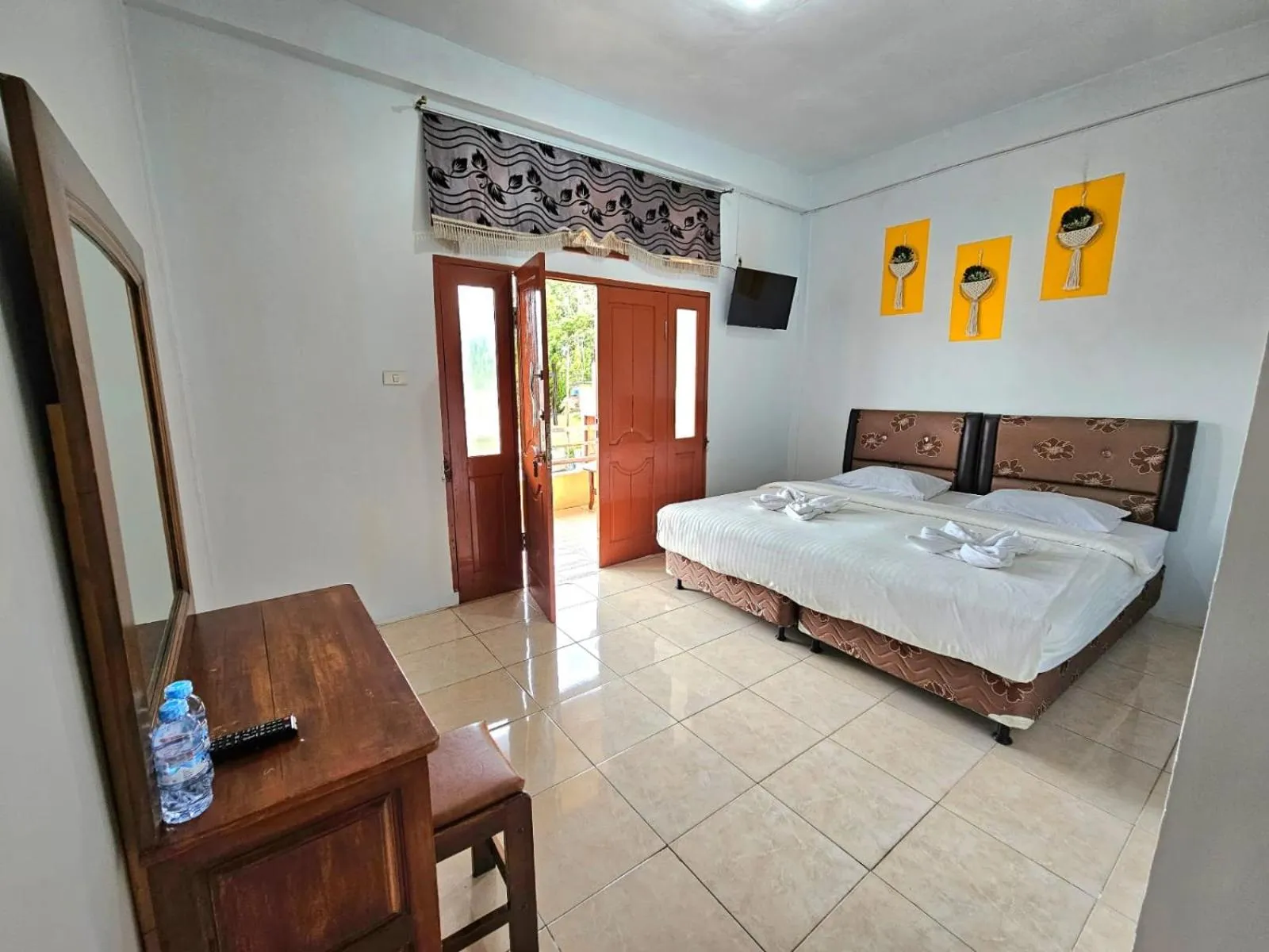 Bed in Thyesza Hotel Resort