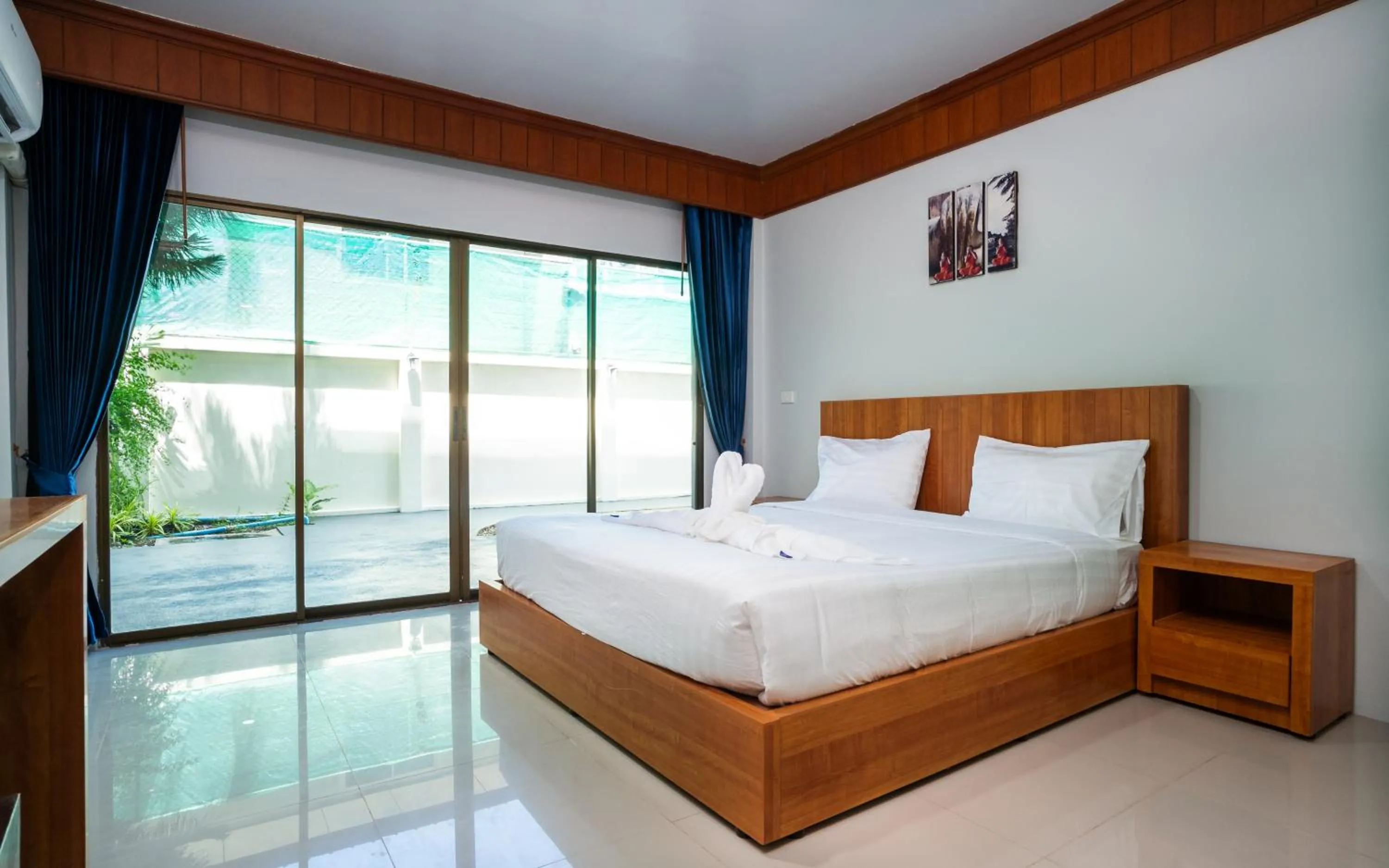 Bedroom, Bed in GP House Phuket Patong Beach