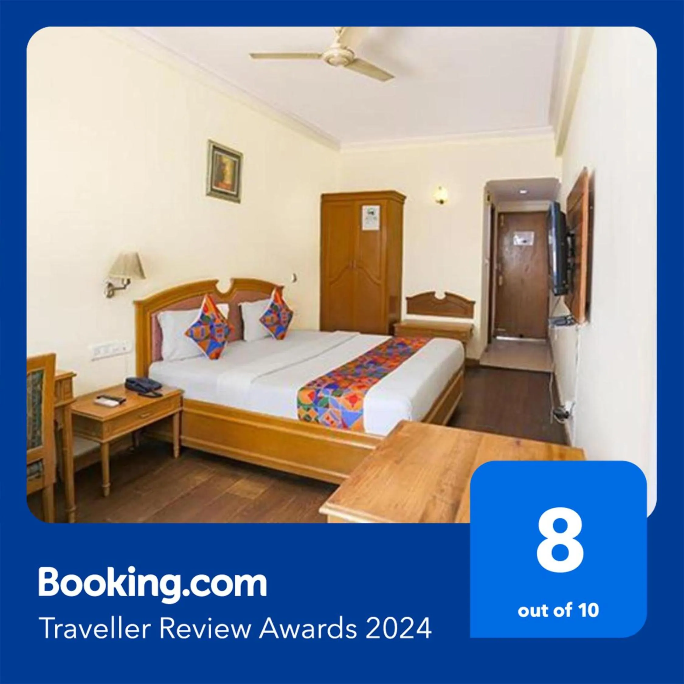 Bed in FabHotel Altus