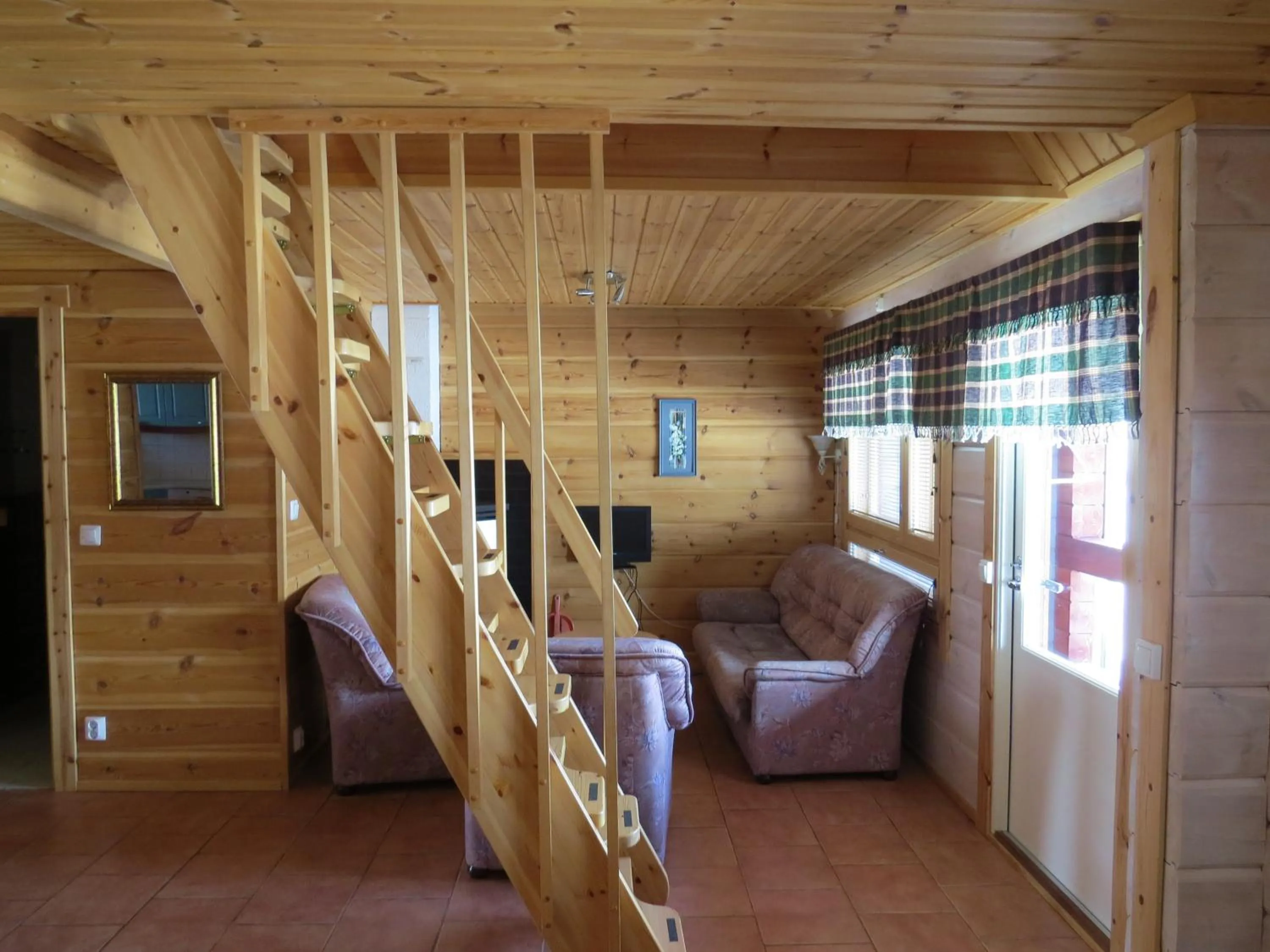 Living room in Arctic Polar Holiday Village