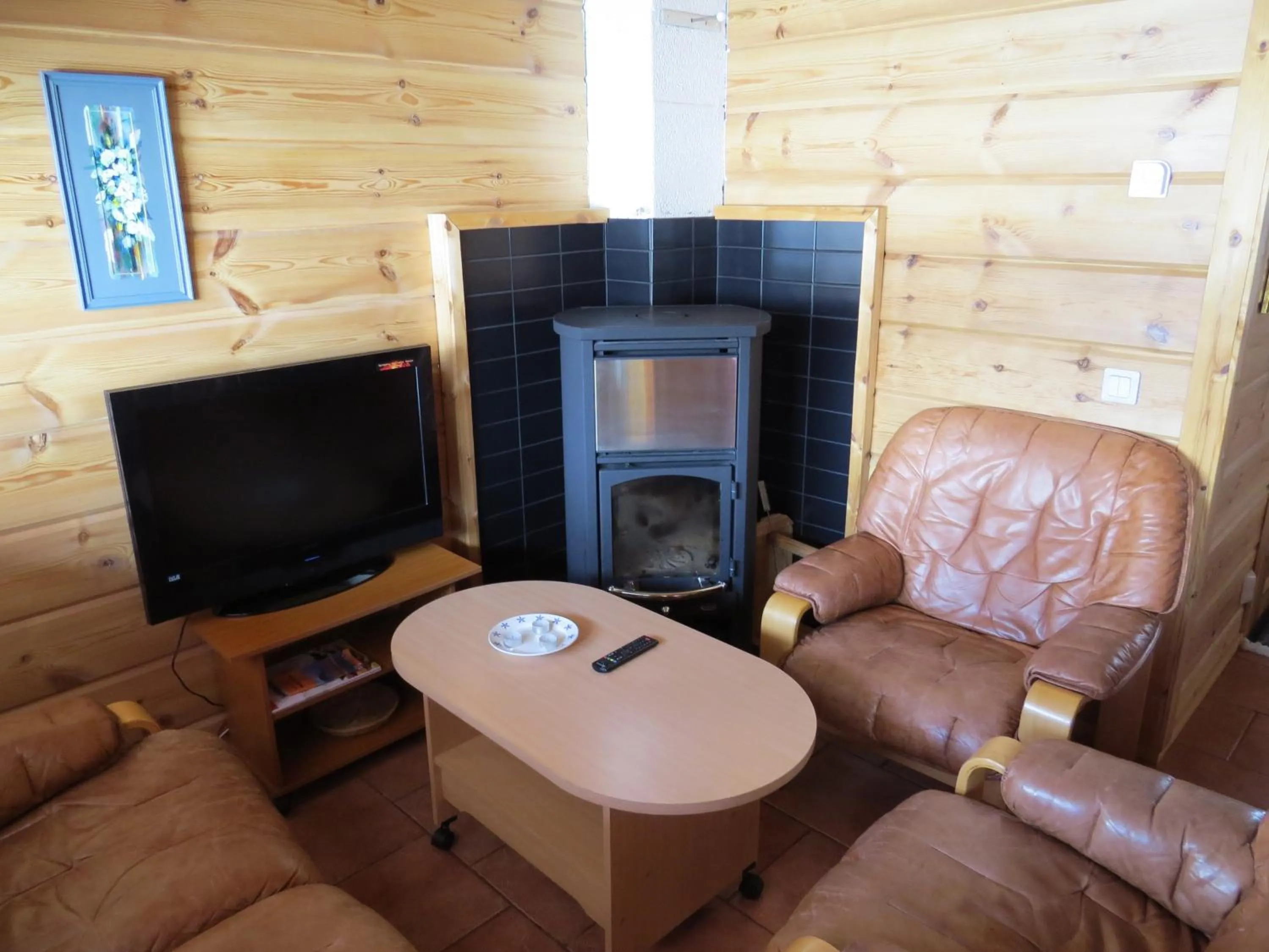 Living room in Arctic Polar Holiday Village
