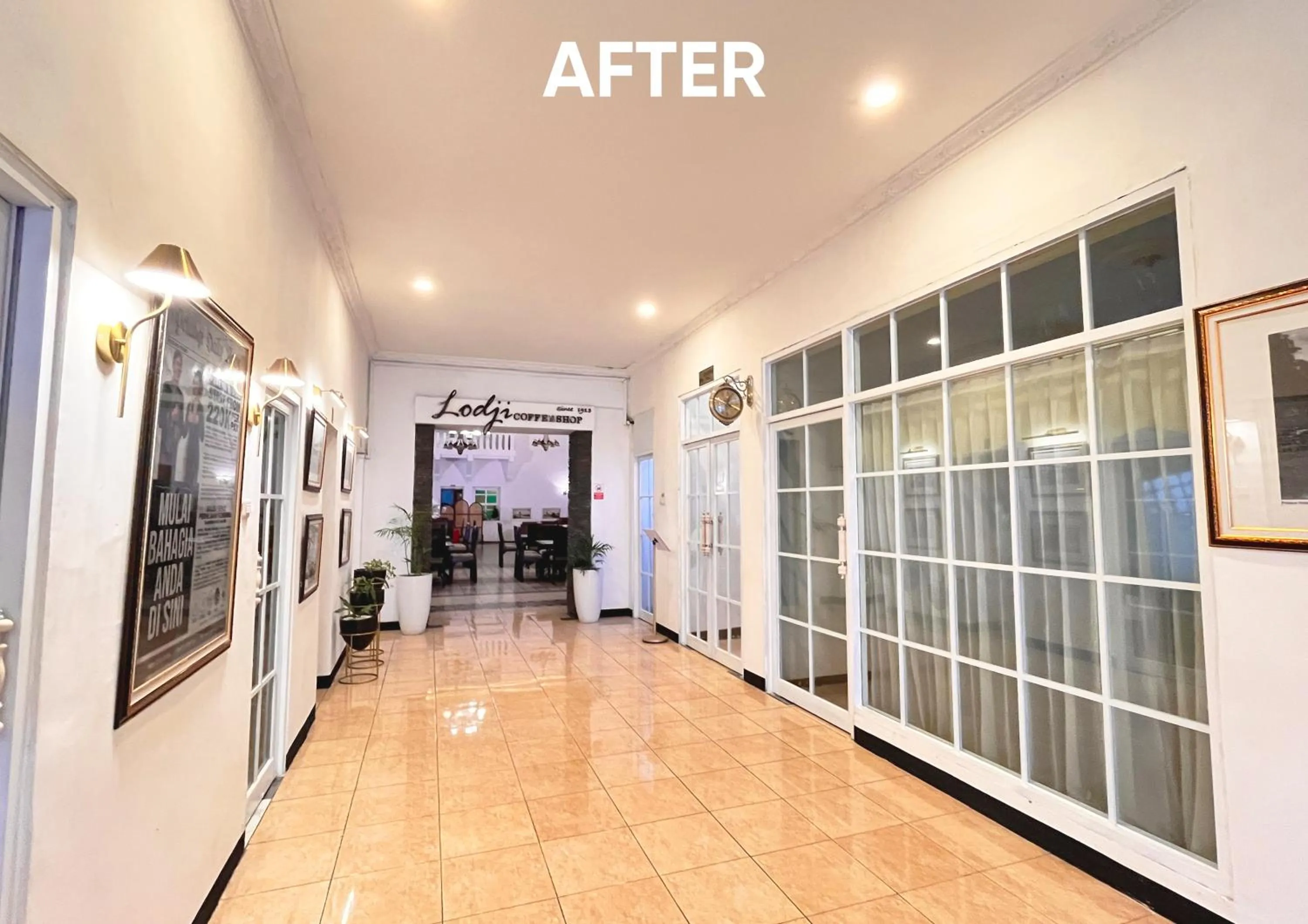 Lobby or reception in Hotel Pelangi Malang, Kayutangan Heritage