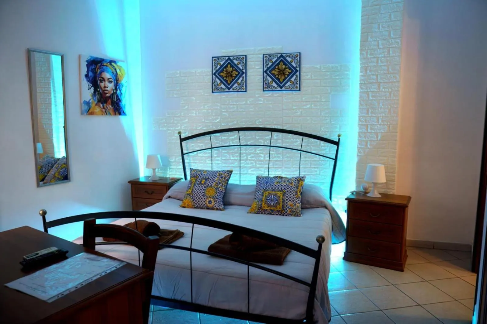 Photo of the whole room, Bed in B&B Gi-Rosa Caltagirone