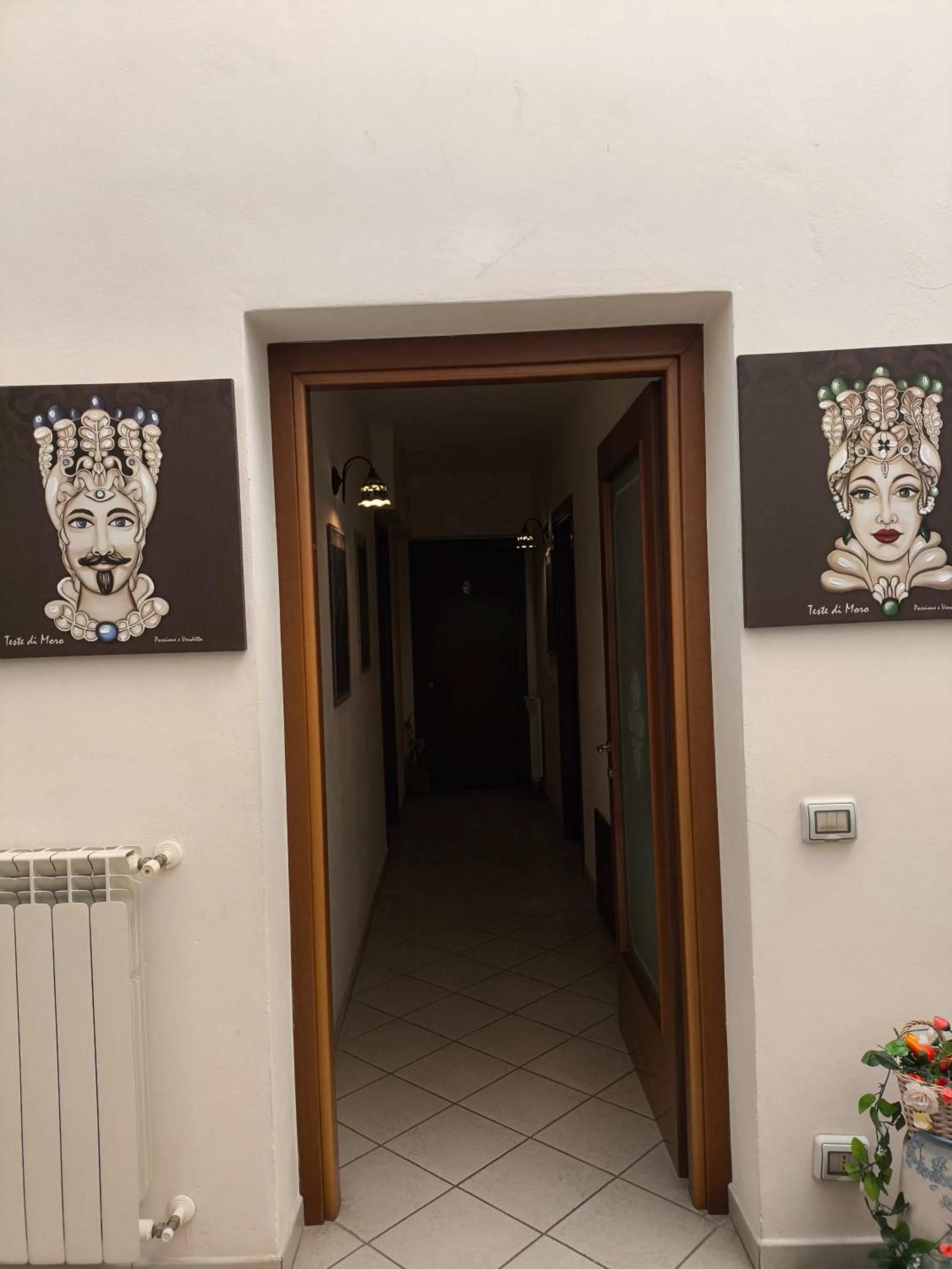 Patio in B&B Gi-Rosa Caltagirone