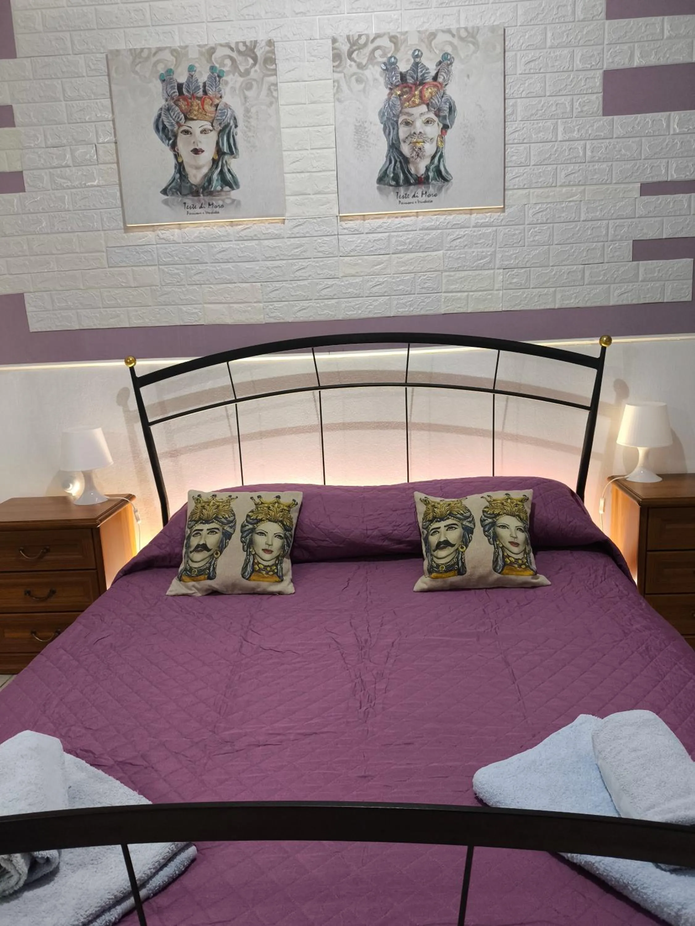 Bed in B&B Gi-Rosa Caltagirone