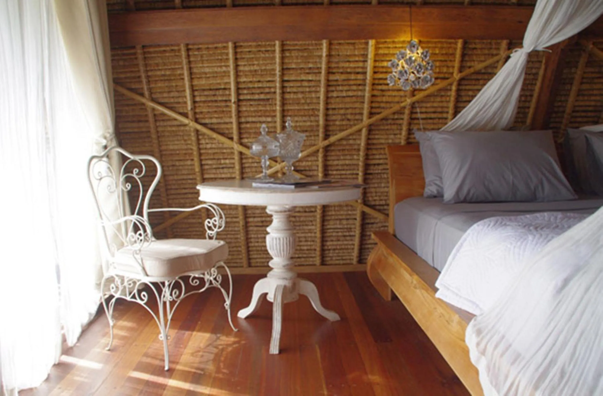 Seating area, Bed in Sandat Glamping Tents