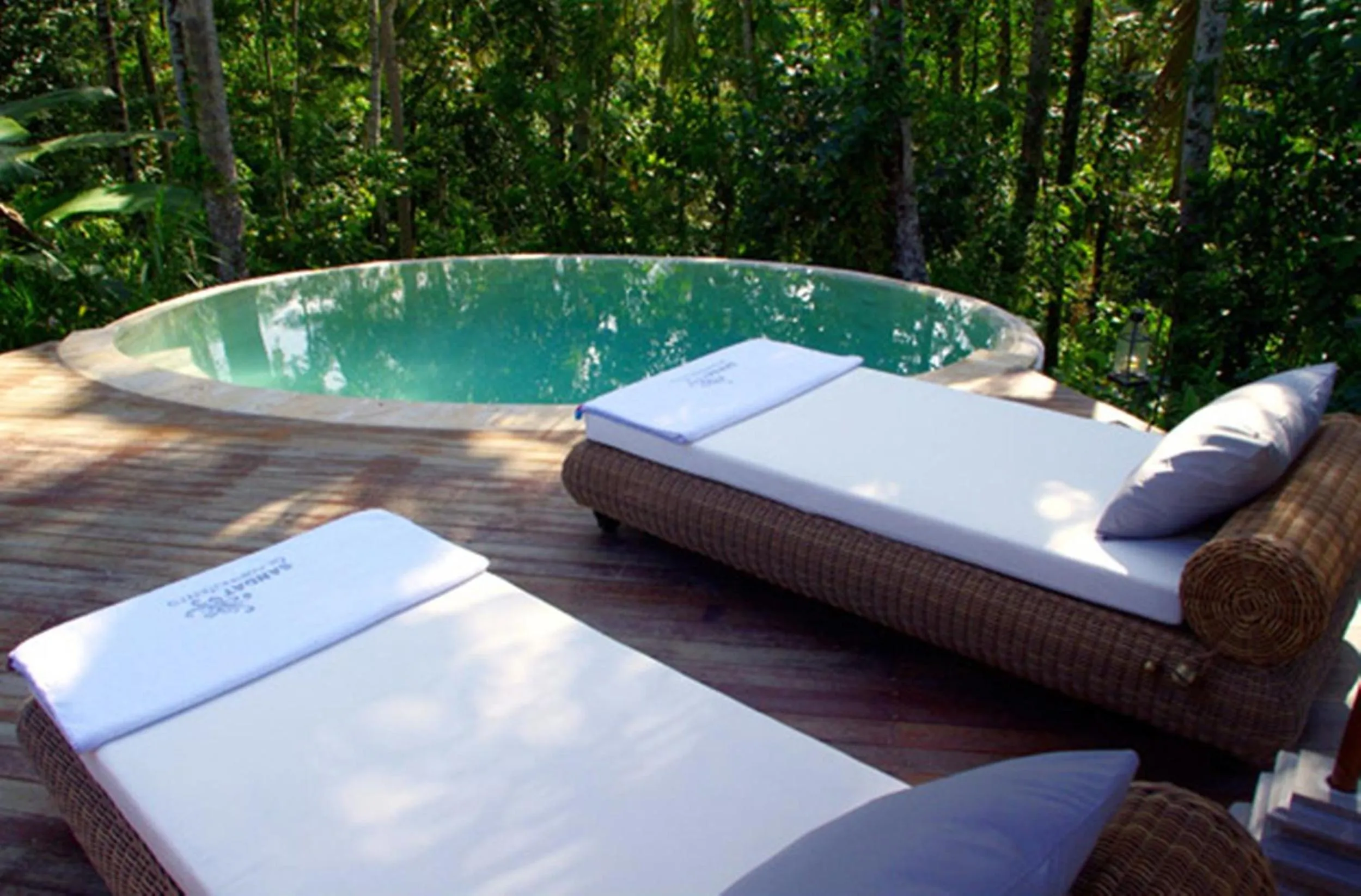 Garden view in Sandat Glamping Tents