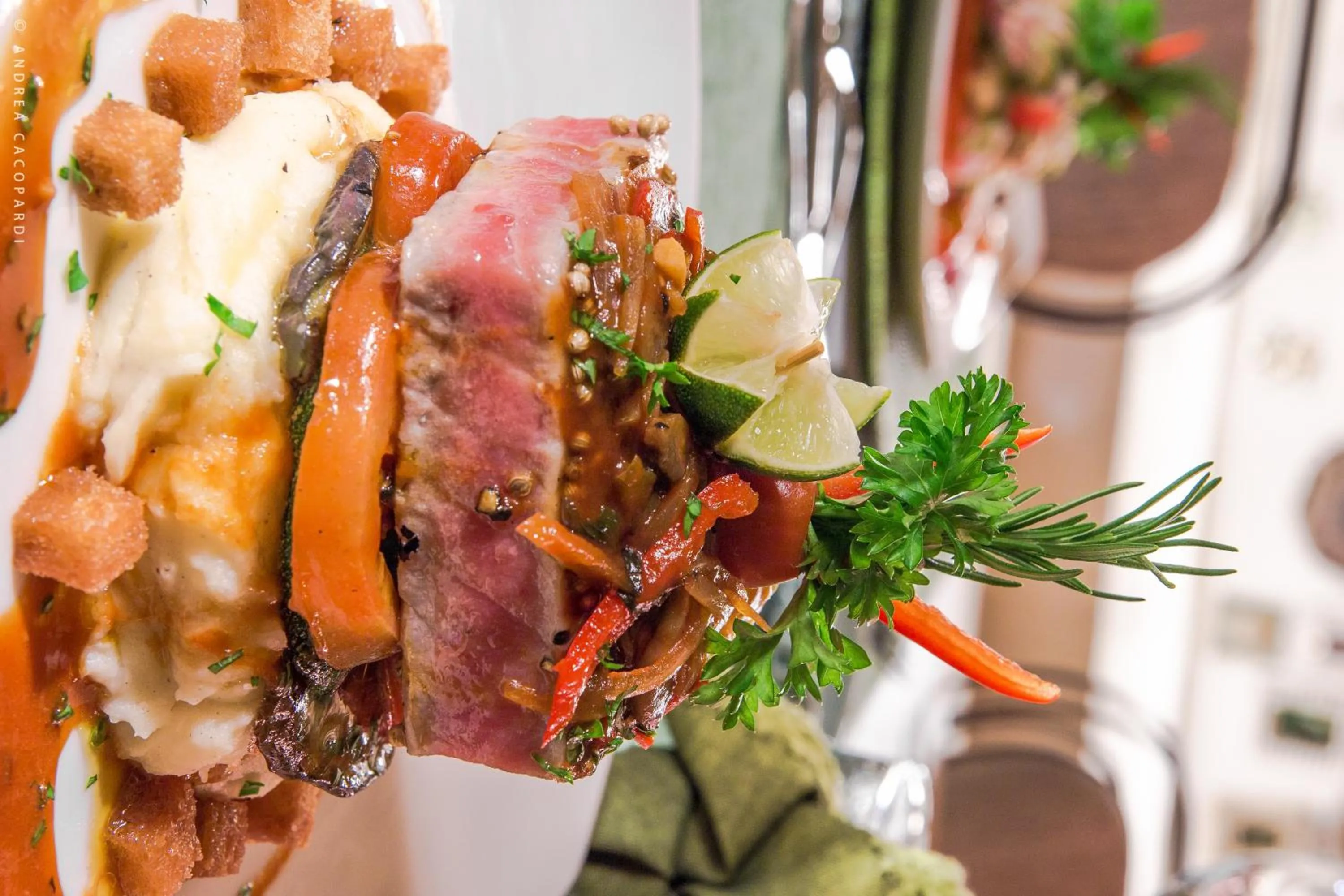 Lunch in Sandat Glamping Tents