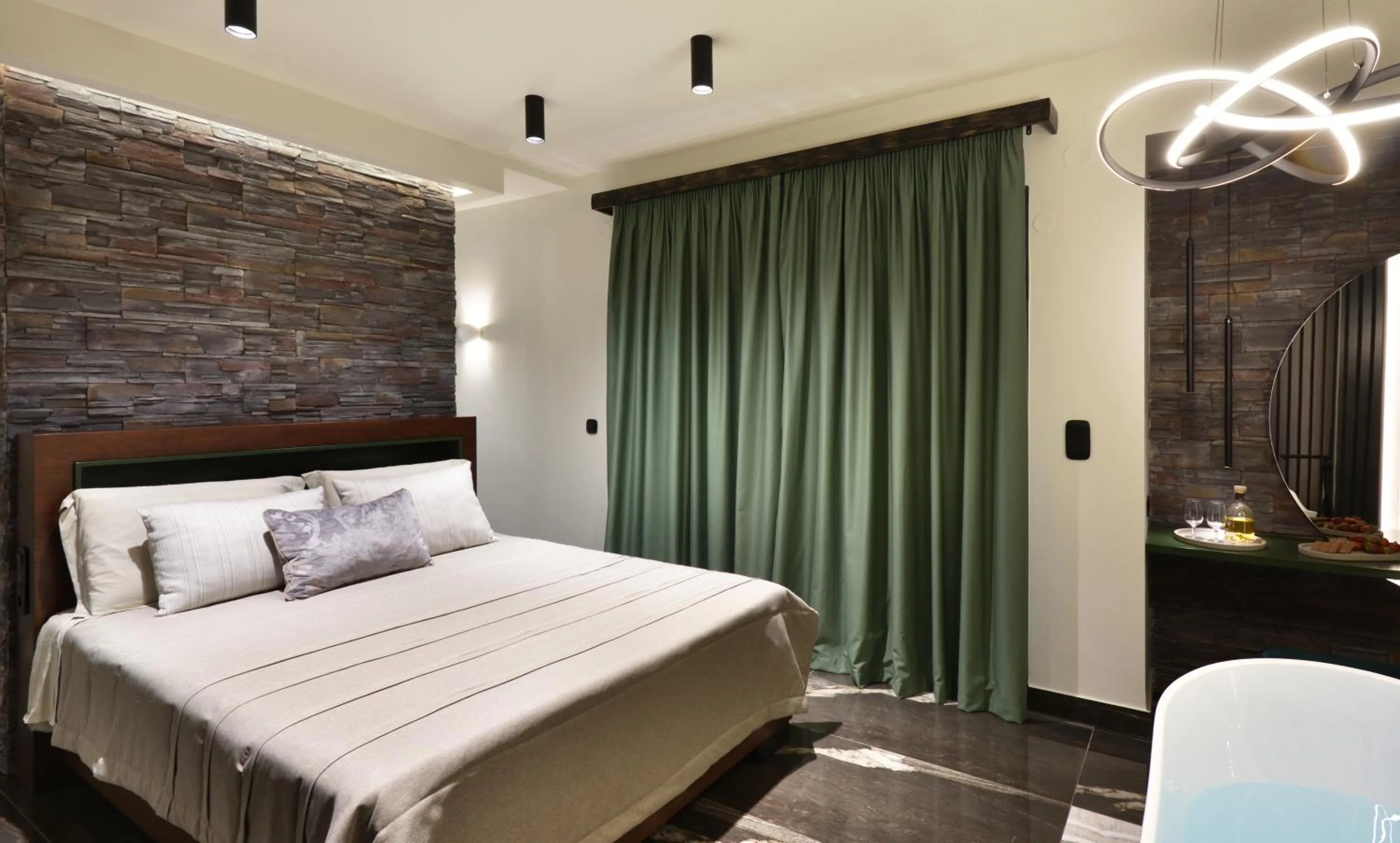 Photo of the whole room, Bed in CORYLUS Luxury Rooms & Suites