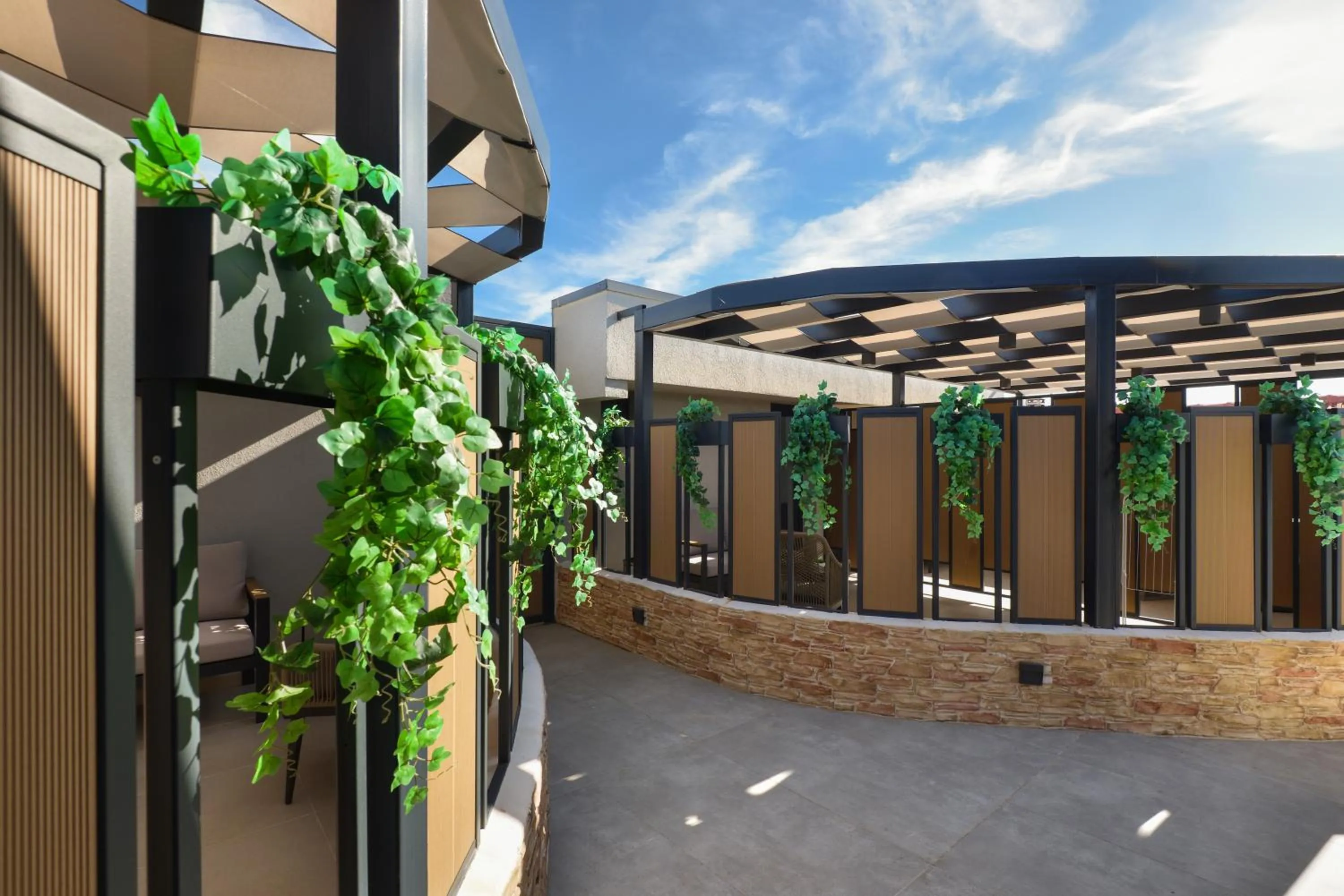 Balcony/Terrace in CORYLUS Luxury Rooms & Suites