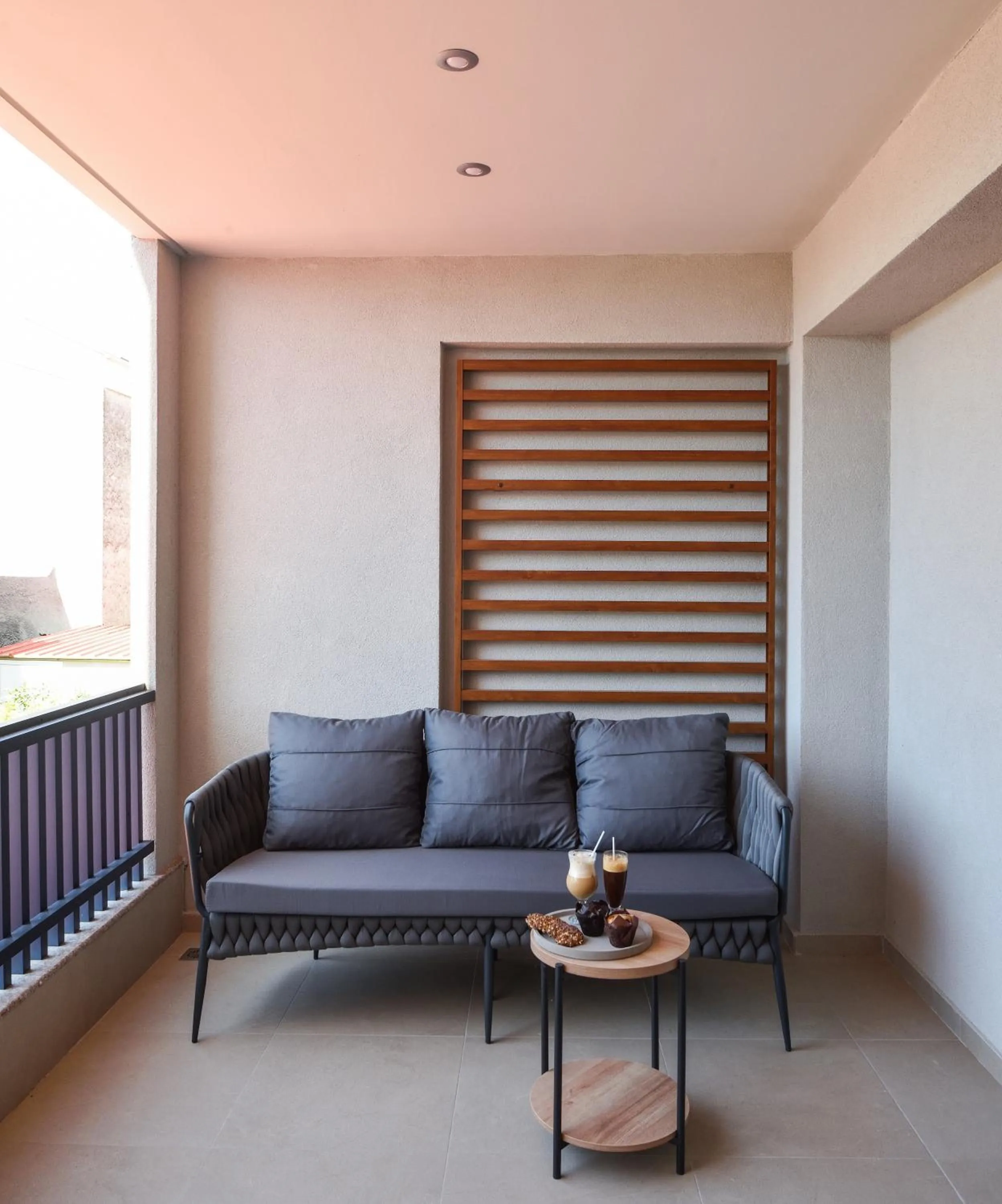 Seating area in CORYLUS Luxury Rooms & Suites