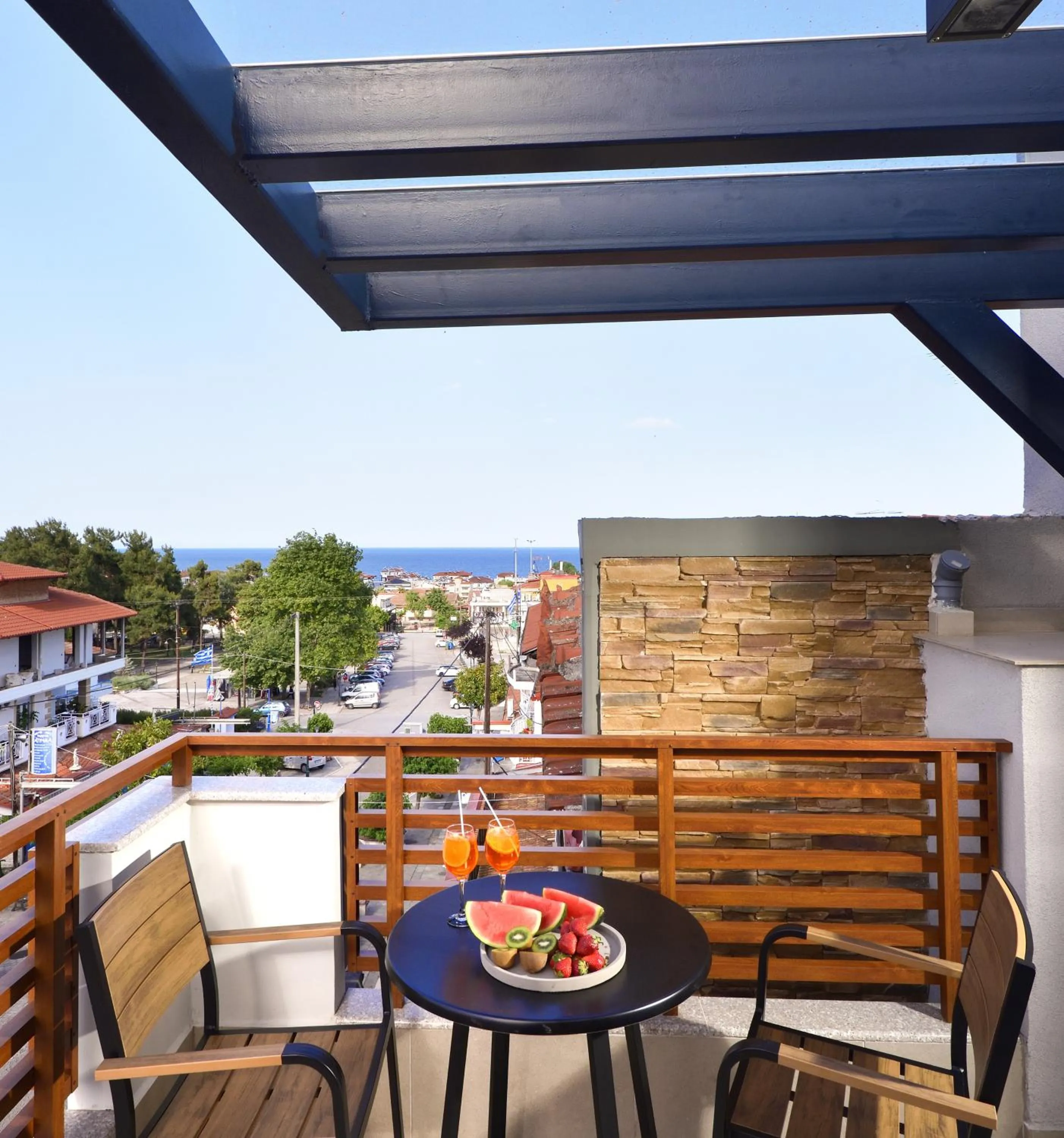 Balcony/Terrace in CORYLUS Luxury Rooms & Suites