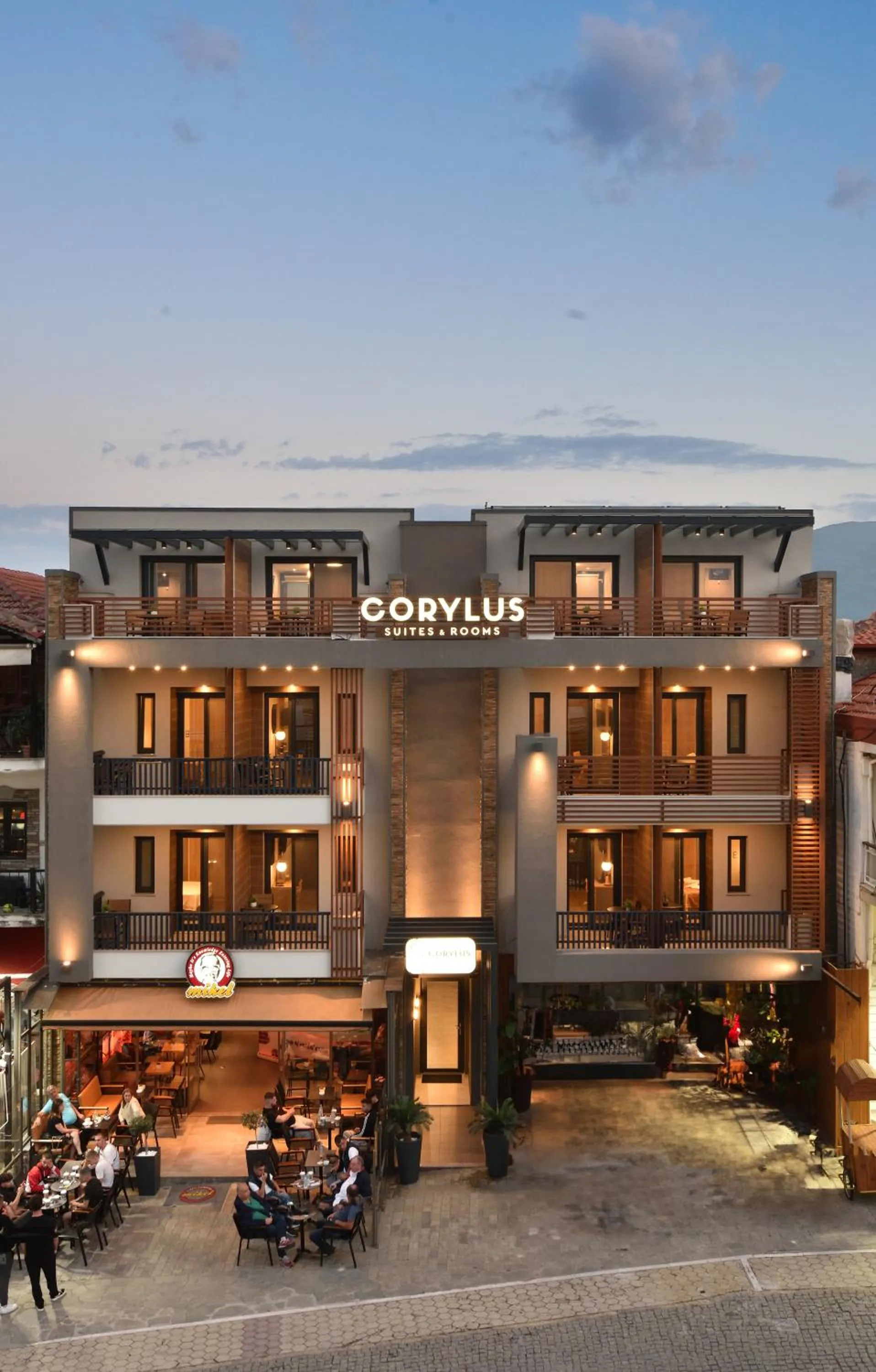 Property building in CORYLUS Luxury Rooms & Suites