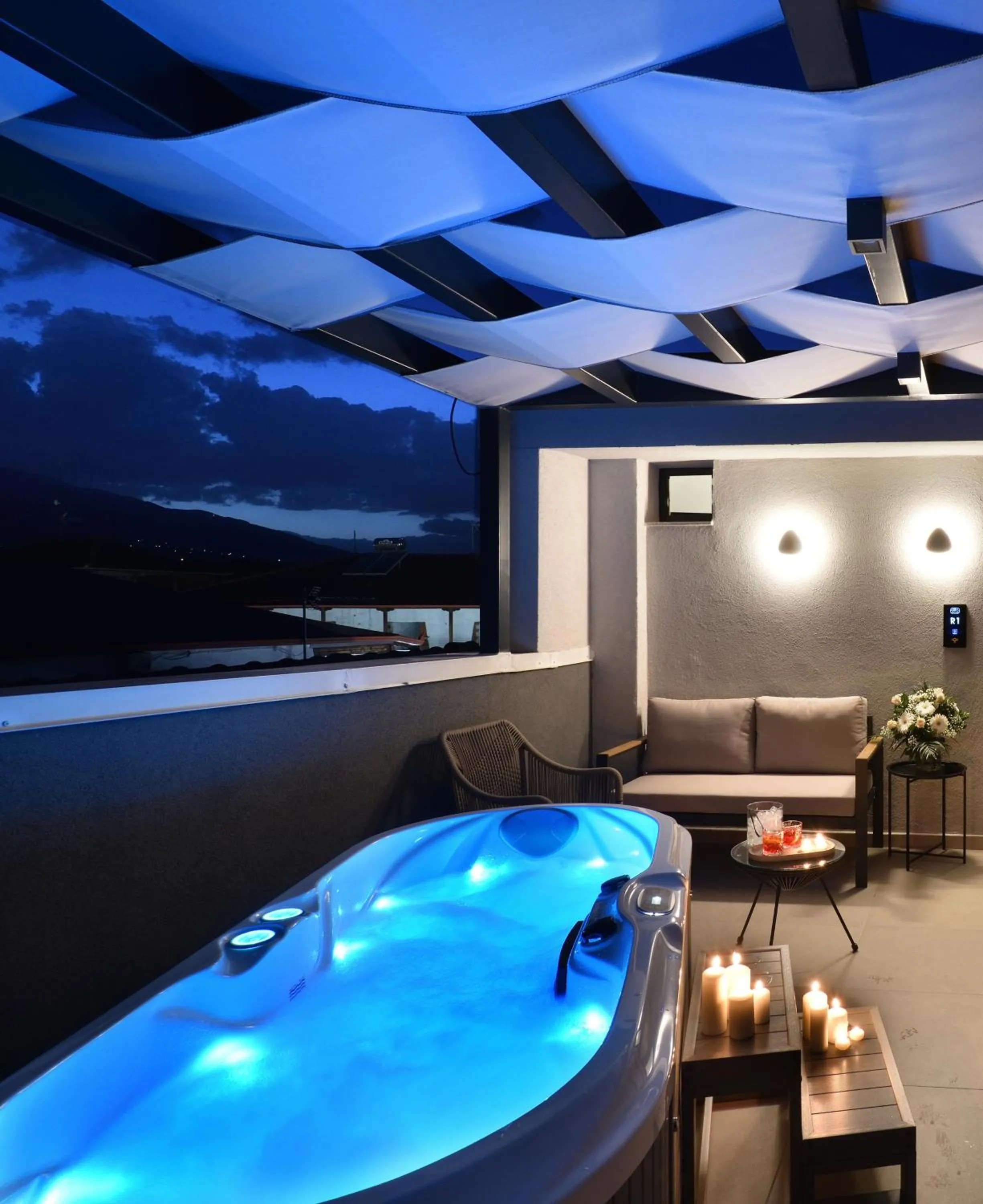 Night in CORYLUS Luxury Rooms & Suites