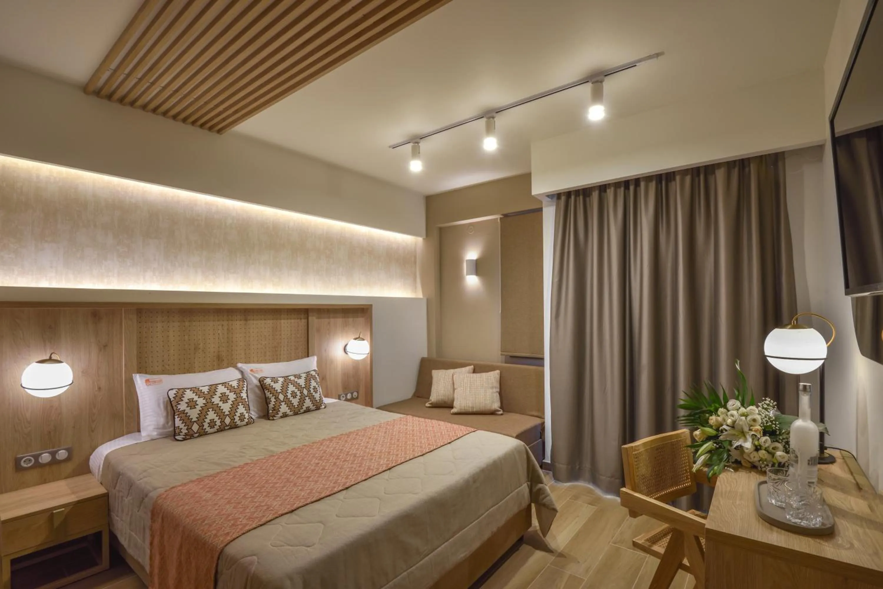 Photo of the whole room, Bed in CORYLUS Luxury Rooms & Suites