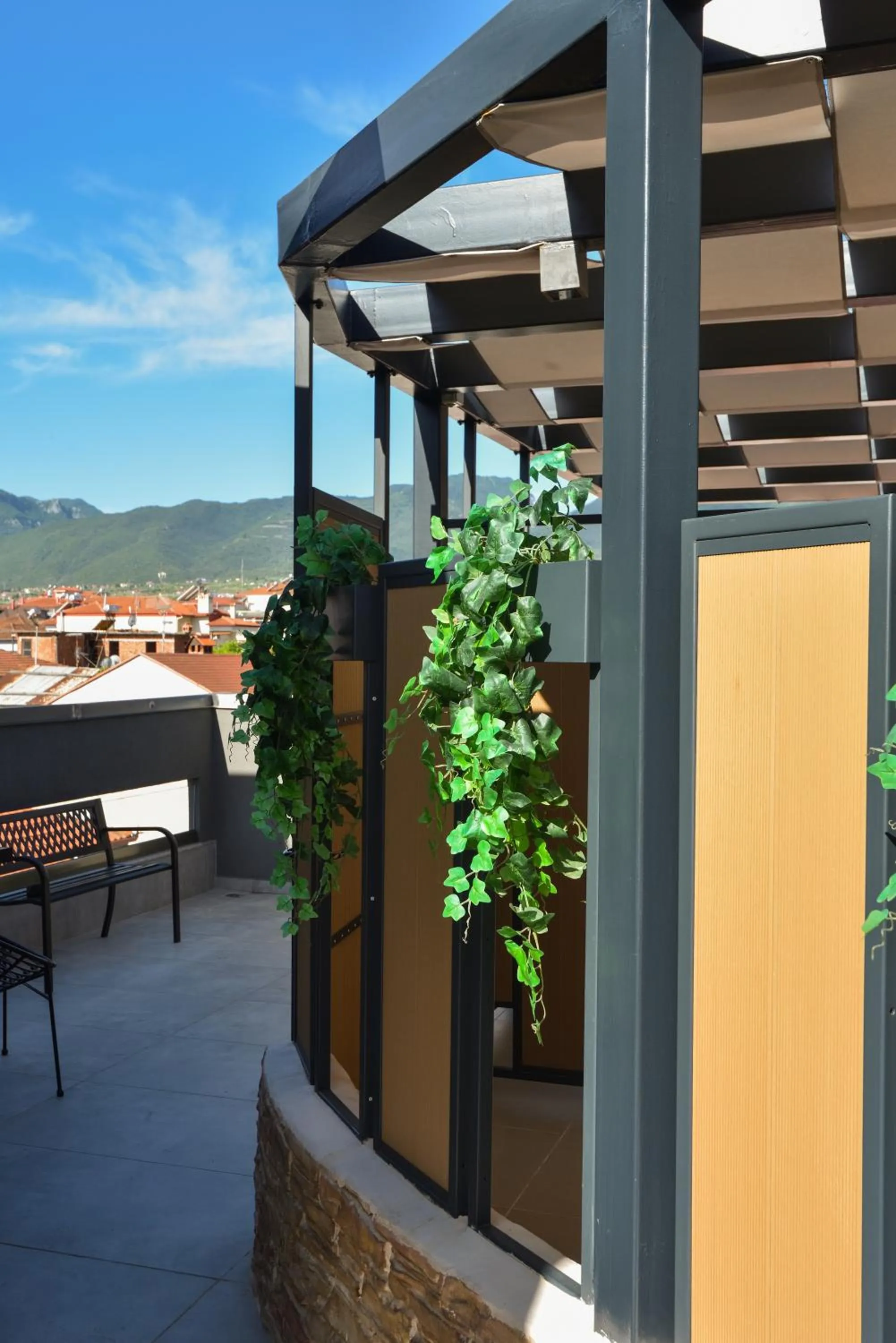 Mountain view in CORYLUS Luxury Rooms & Suites