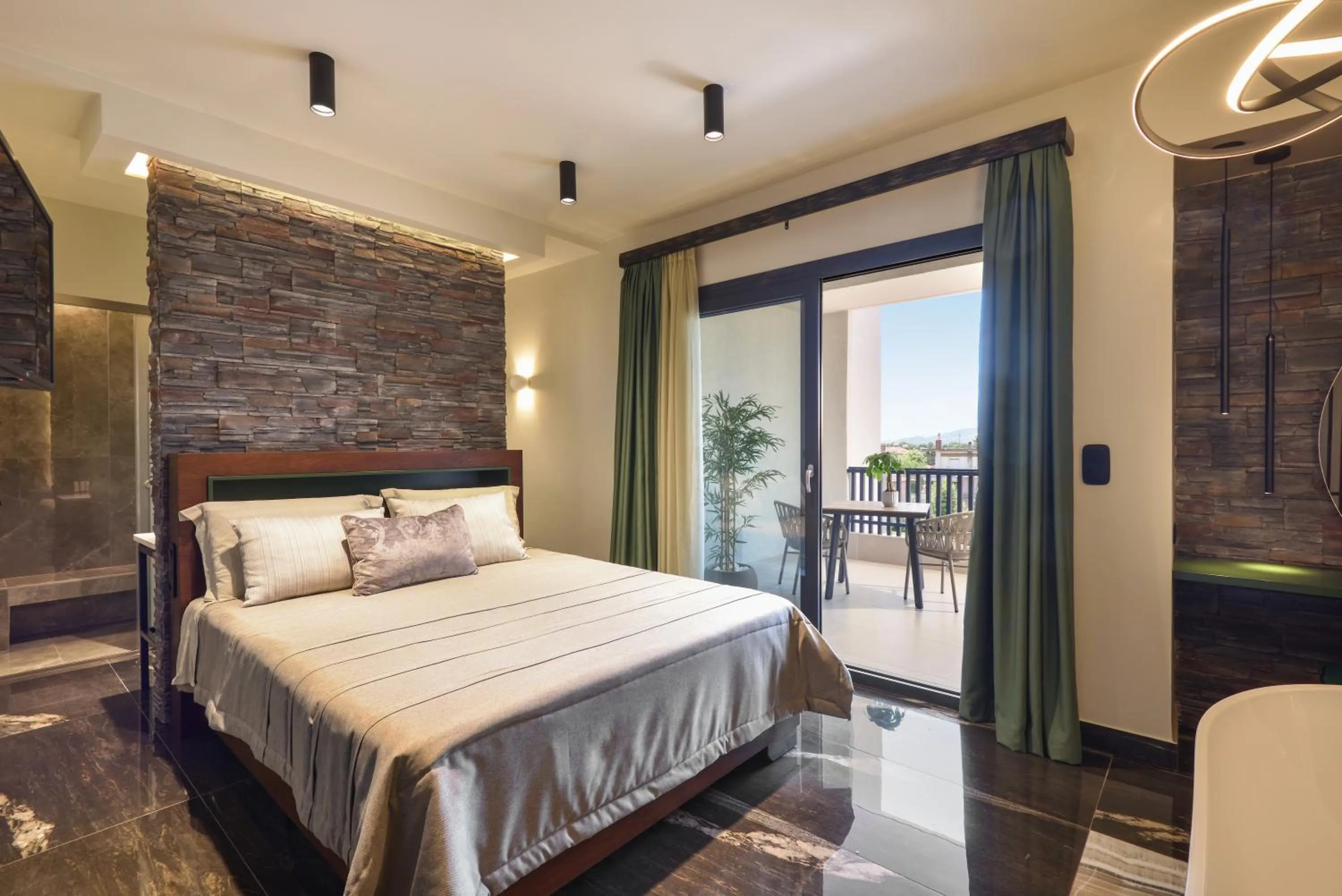 Photo of the whole room, Bed in CORYLUS Luxury Rooms & Suites