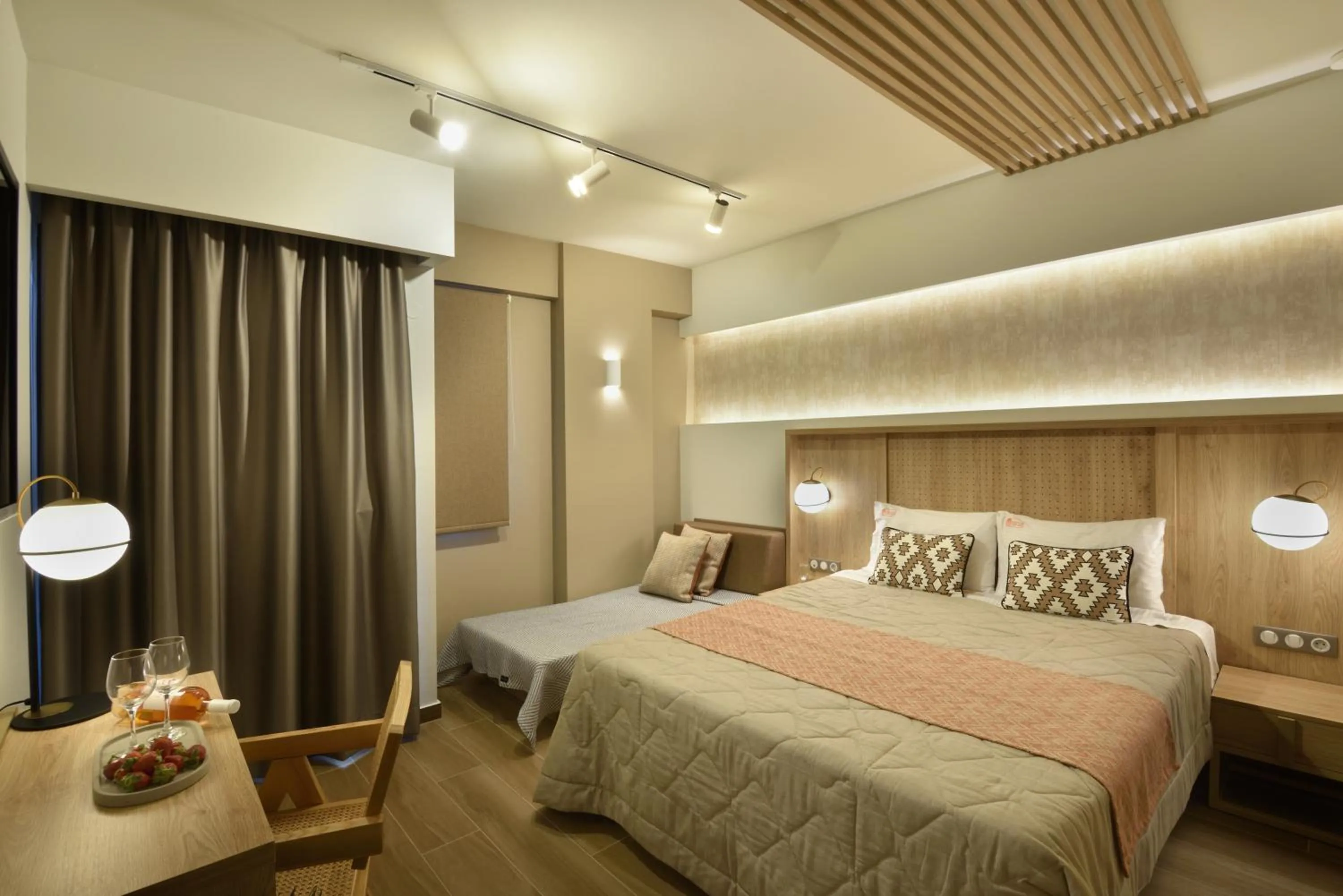 Photo of the whole room, Bed in CORYLUS Luxury Rooms & Suites