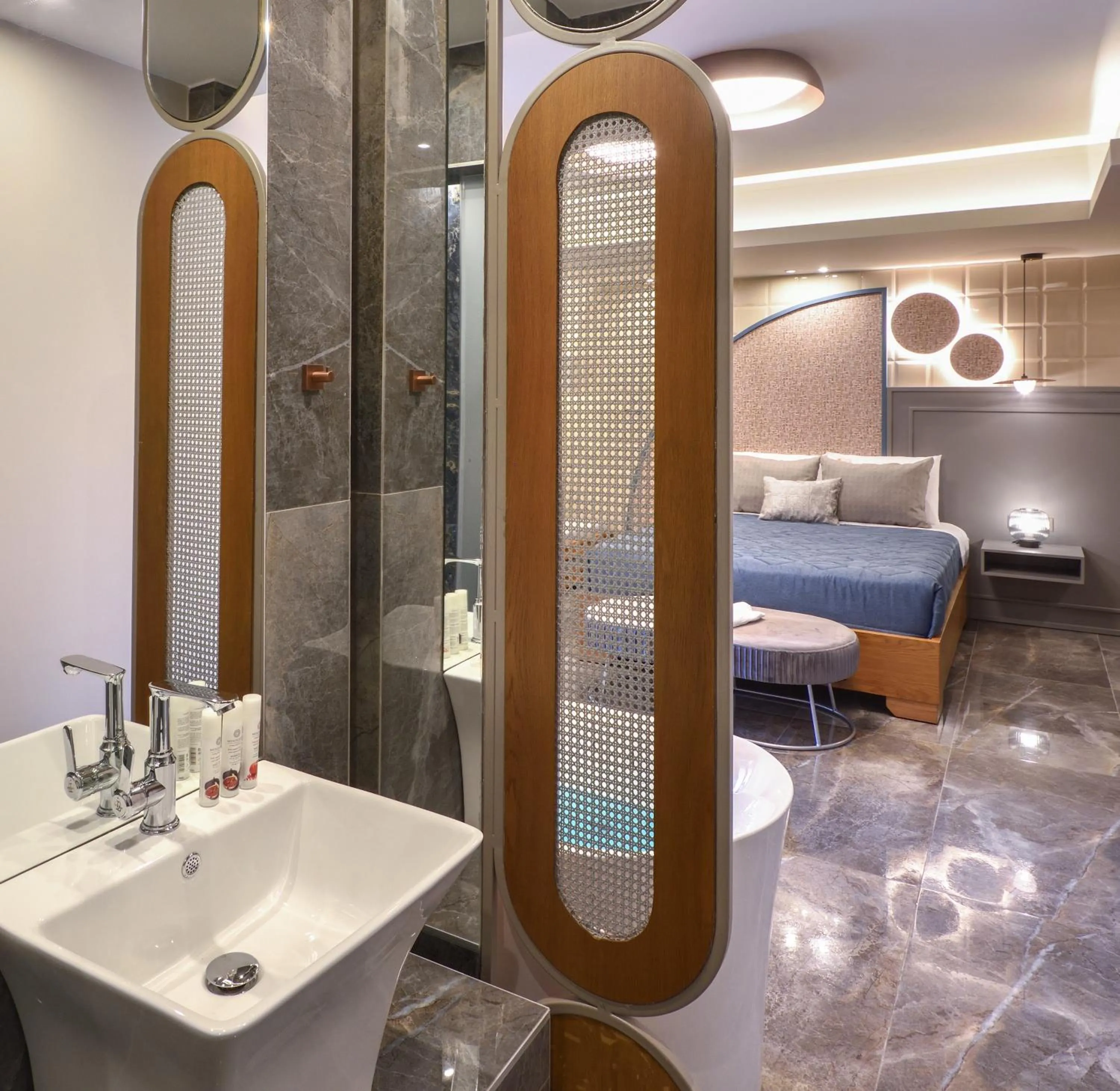 Photo of the whole room, Bed in CORYLUS Luxury Rooms & Suites