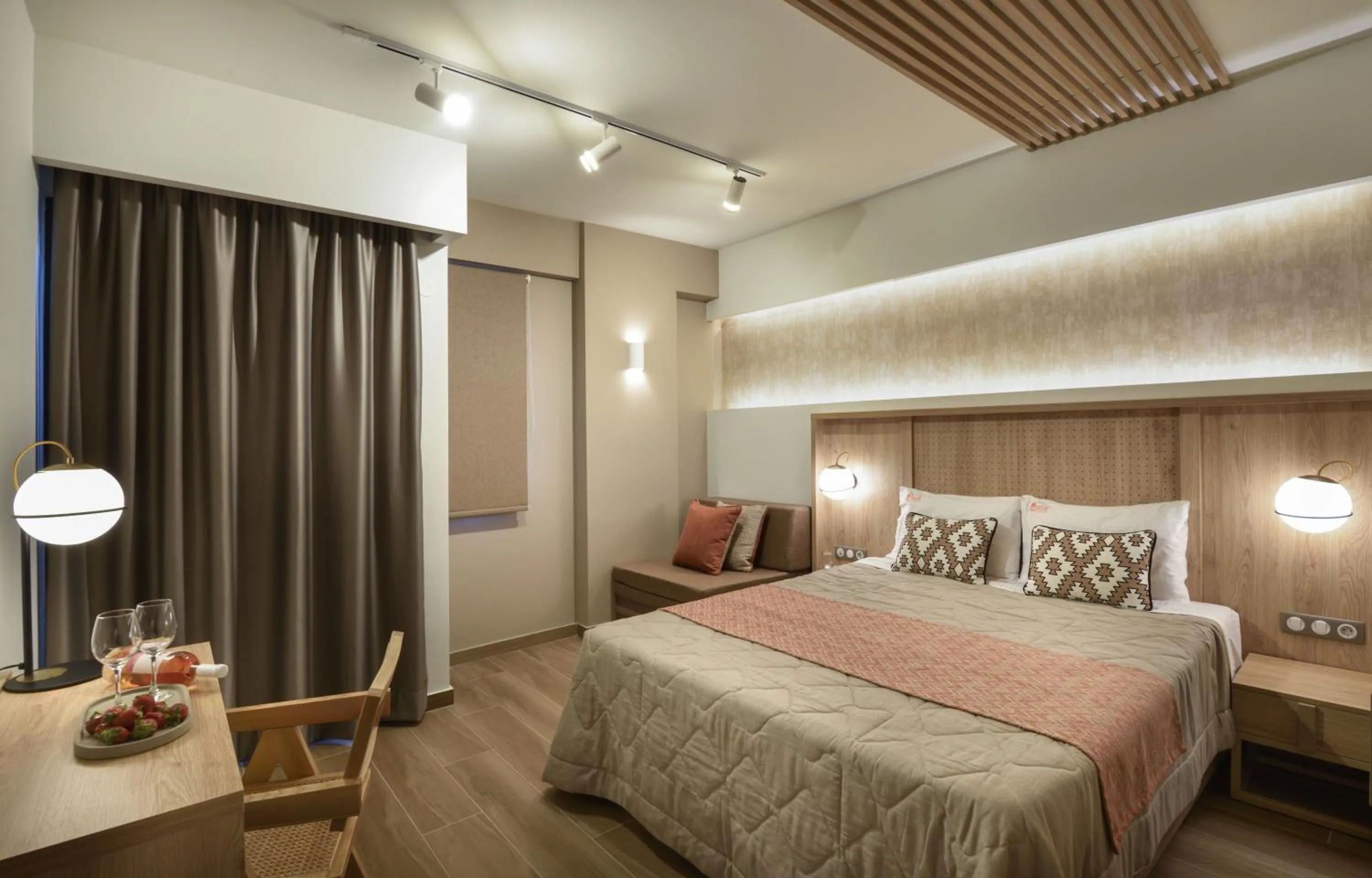 Photo of the whole room, Bed in CORYLUS Luxury Rooms & Suites