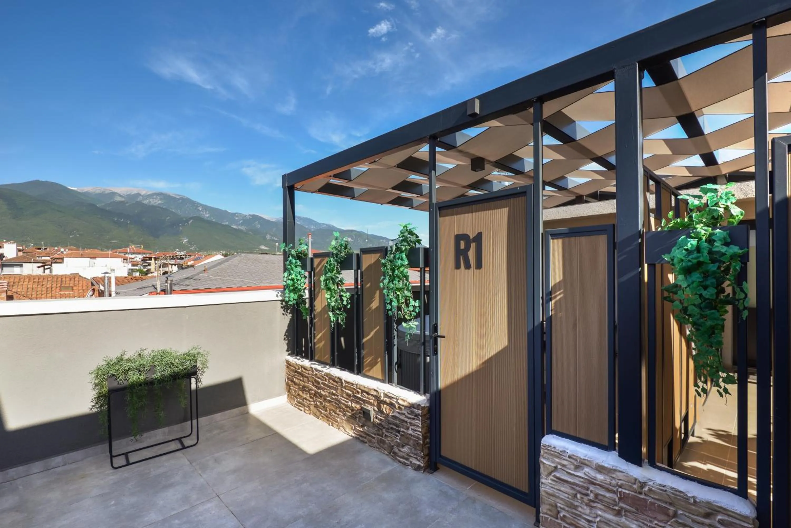 Balcony/Terrace in CORYLUS Luxury Rooms & Suites