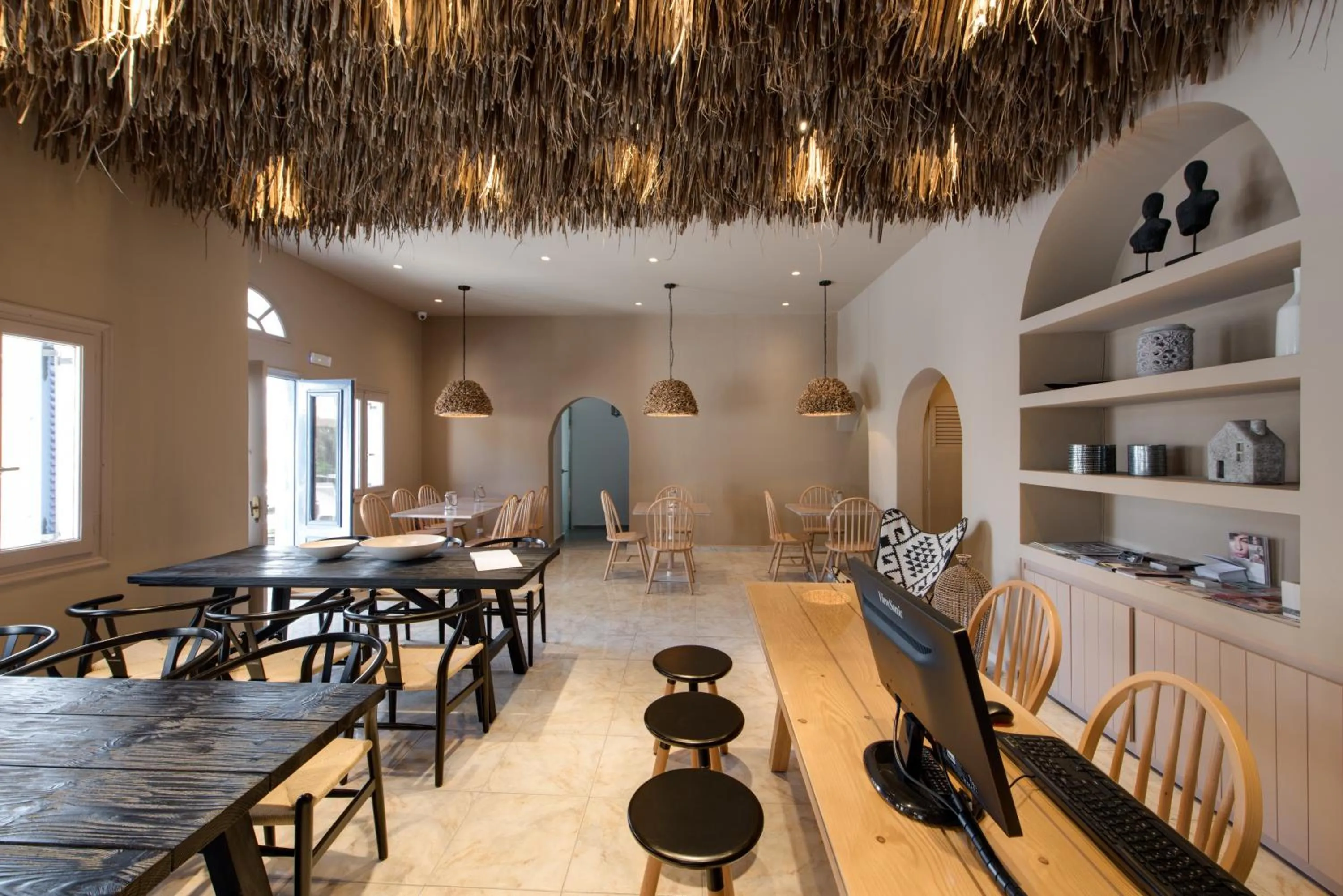 Dining area in Hotel Eucalyptus