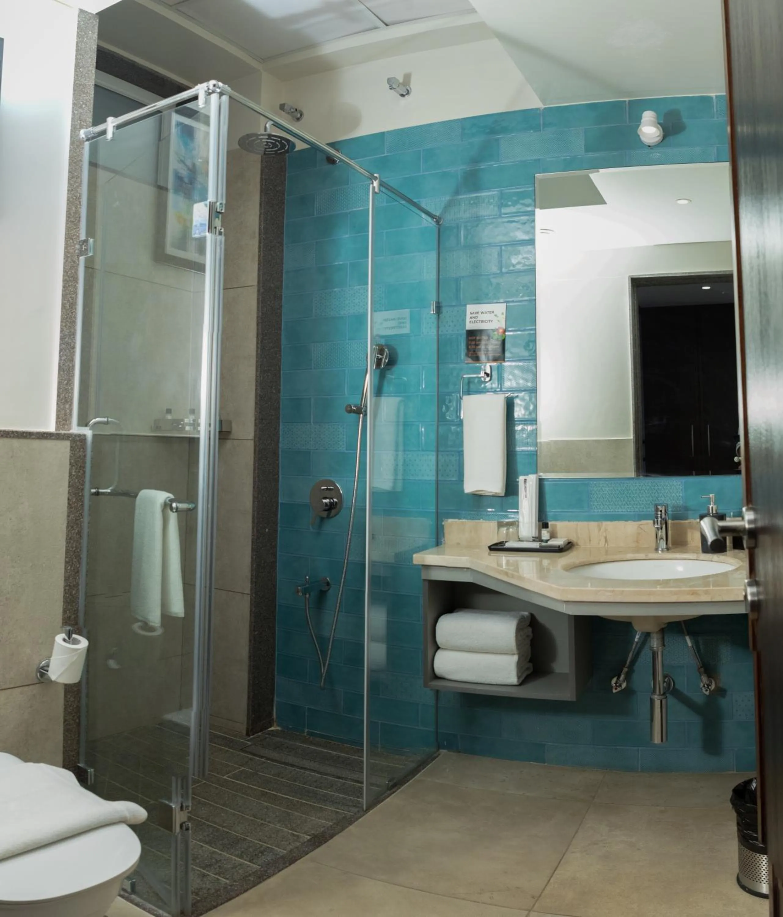 Shower in Golden Fields Resort