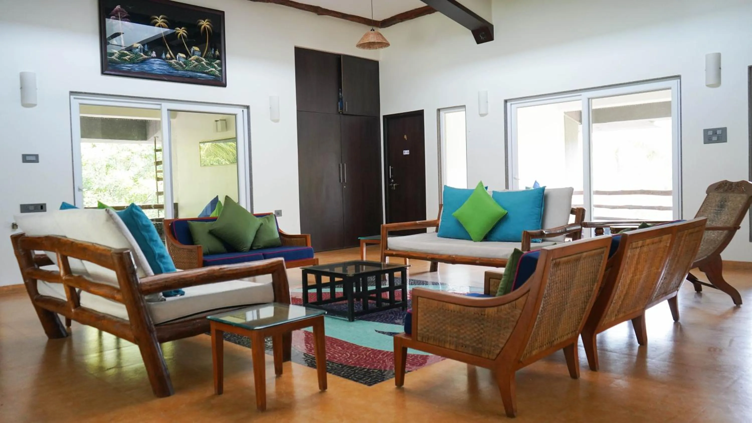 Living room in Golden Fields Resort