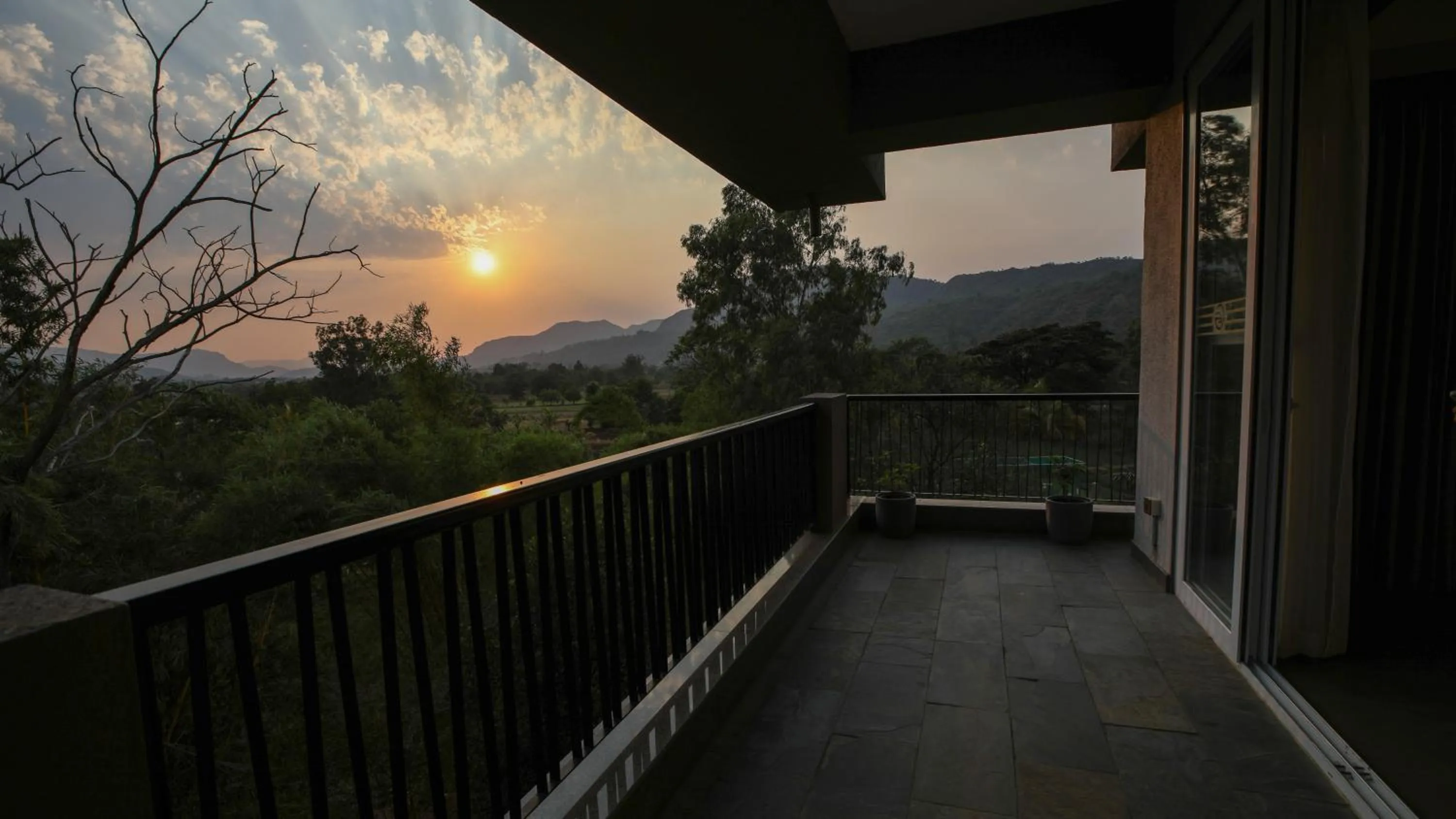 Sunset in Golden Fields Resort