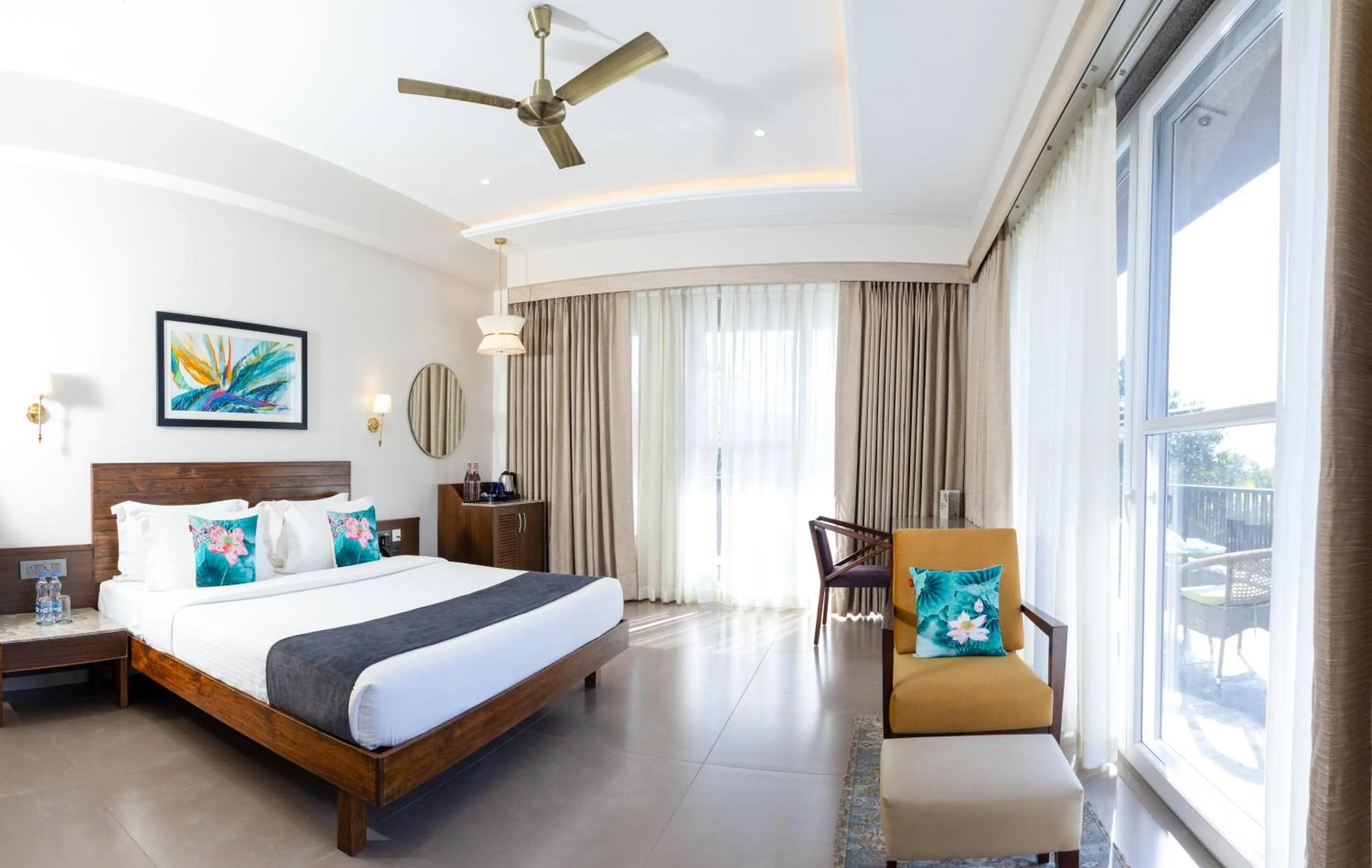 Bed in Golden Fields Resort