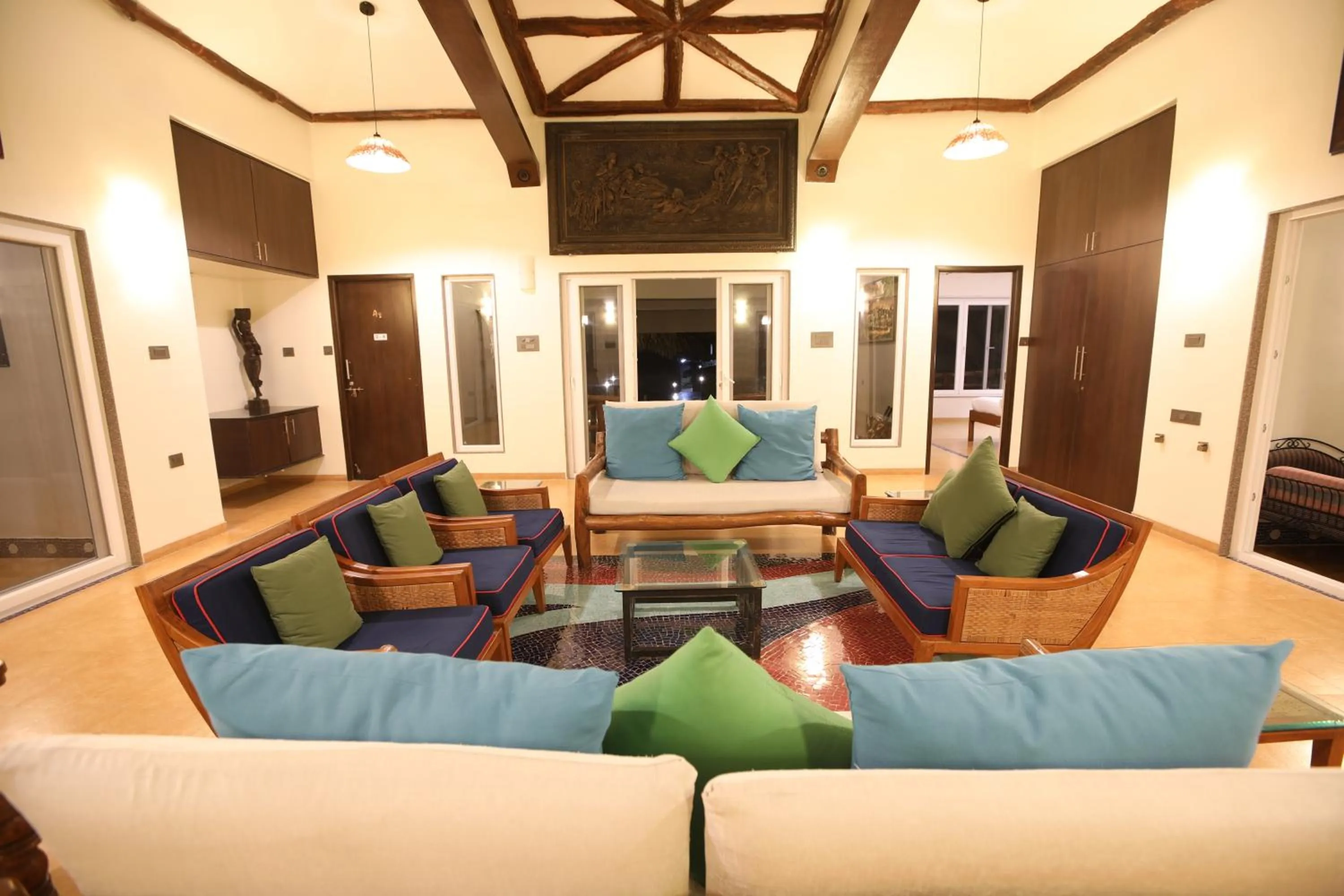 Living room in Golden Fields Resort