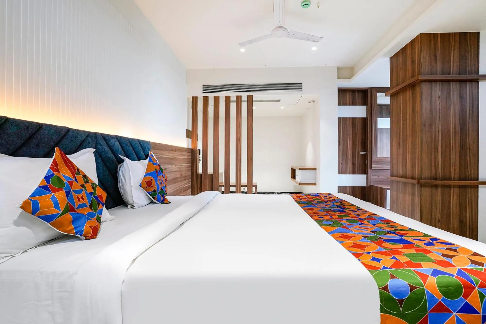 Bed in FabHotel The Nashik Inn - Nr Vijay Mamta Theatre, Nashik Road