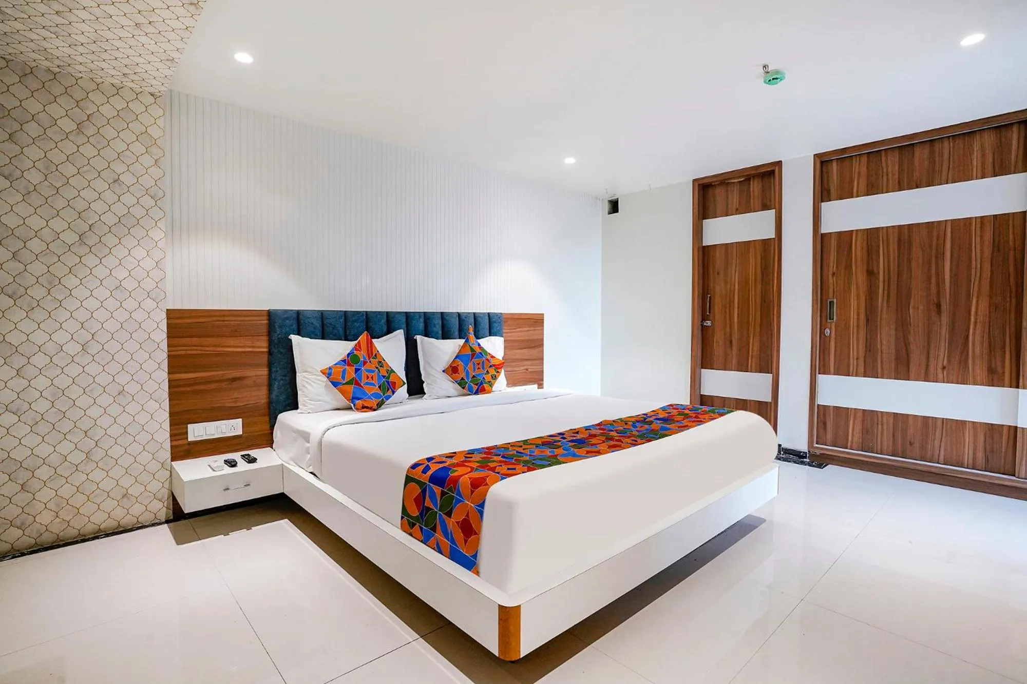 Bed in FabHotel The Nashik Inn - Nr Vijay Mamta Theatre, Nashik Road