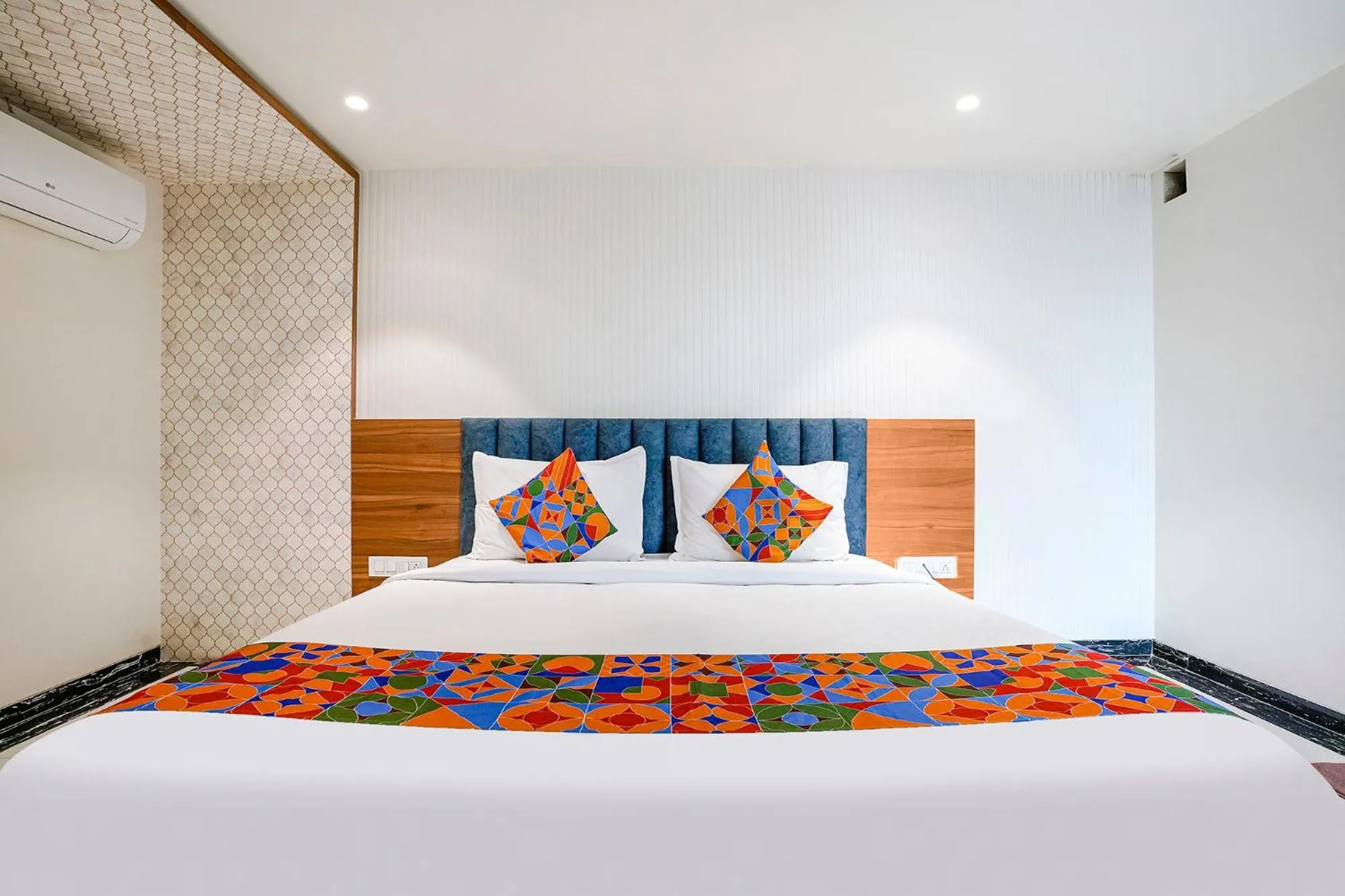 Bed in FabHotel The Nashik Inn - Nr Vijay Mamta Theatre, Nashik Road