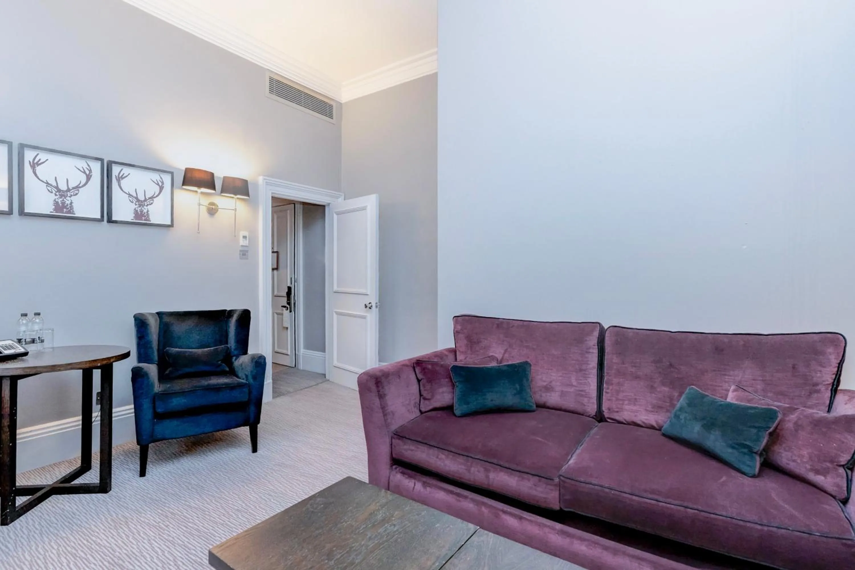 Seating area in The Landmark Hotel and SPA Leisure Club Dundee By Sunday