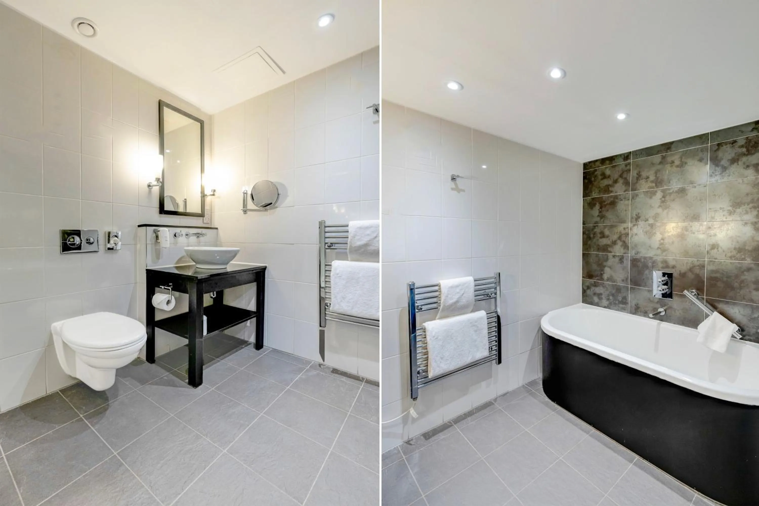 Bathroom in The Landmark Hotel and SPA Leisure Club Dundee By Sunday