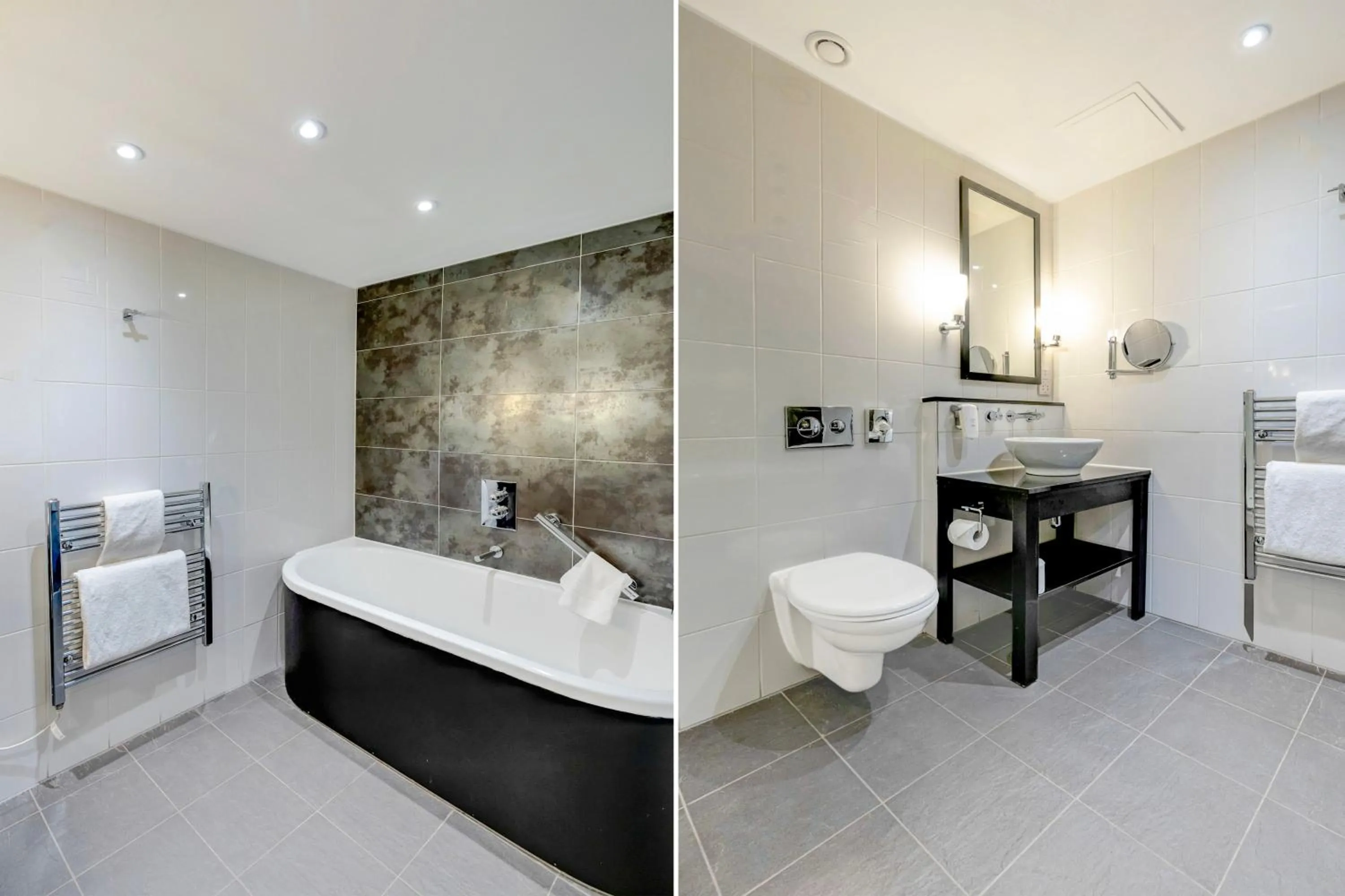 Bathroom in The Landmark Hotel and SPA Leisure Club Dundee By Sunday