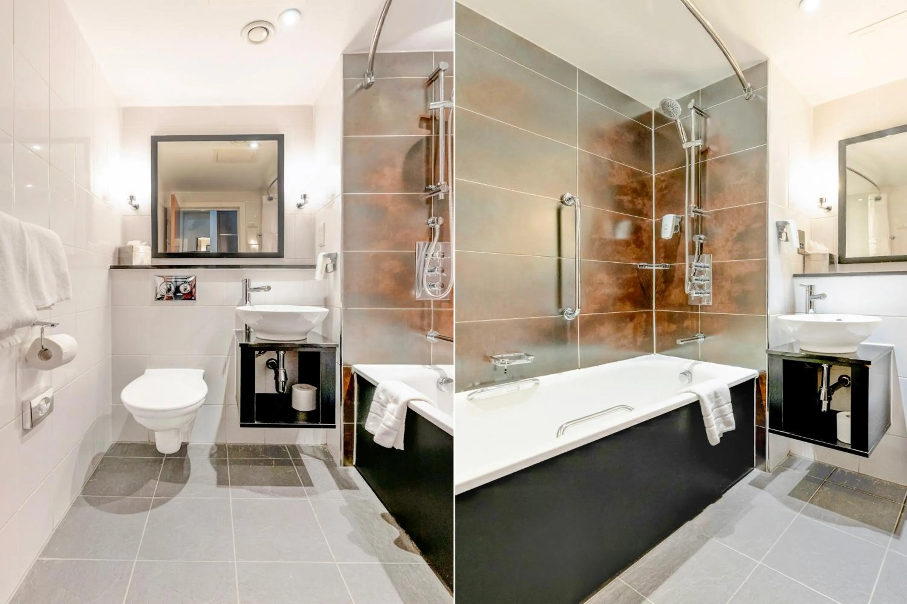 Bathroom in The Landmark Hotel and SPA Leisure Club Dundee By Sunday