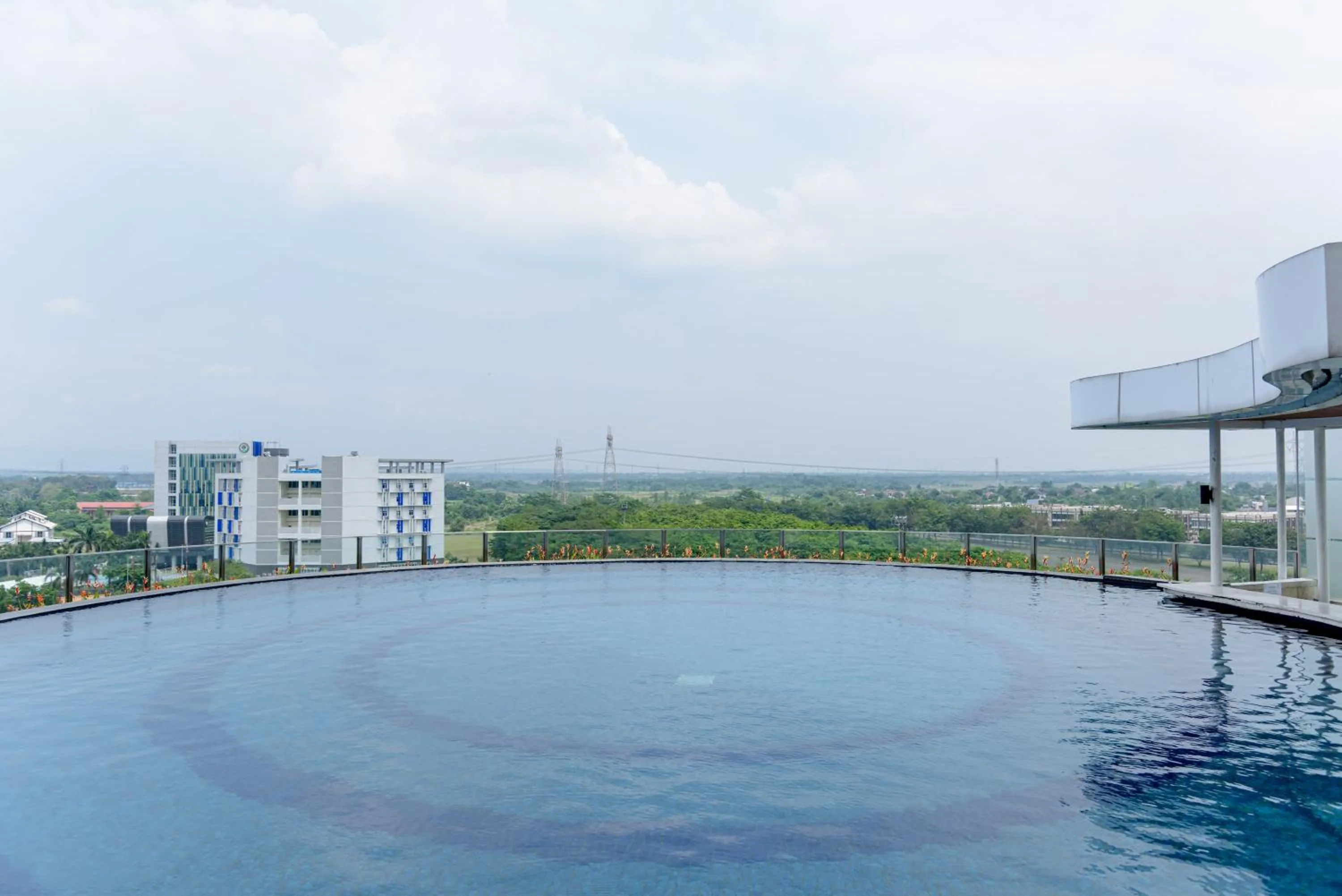 Swimming pool in RedLiving Apartemen B Residence BSD - BE Urban Hotel