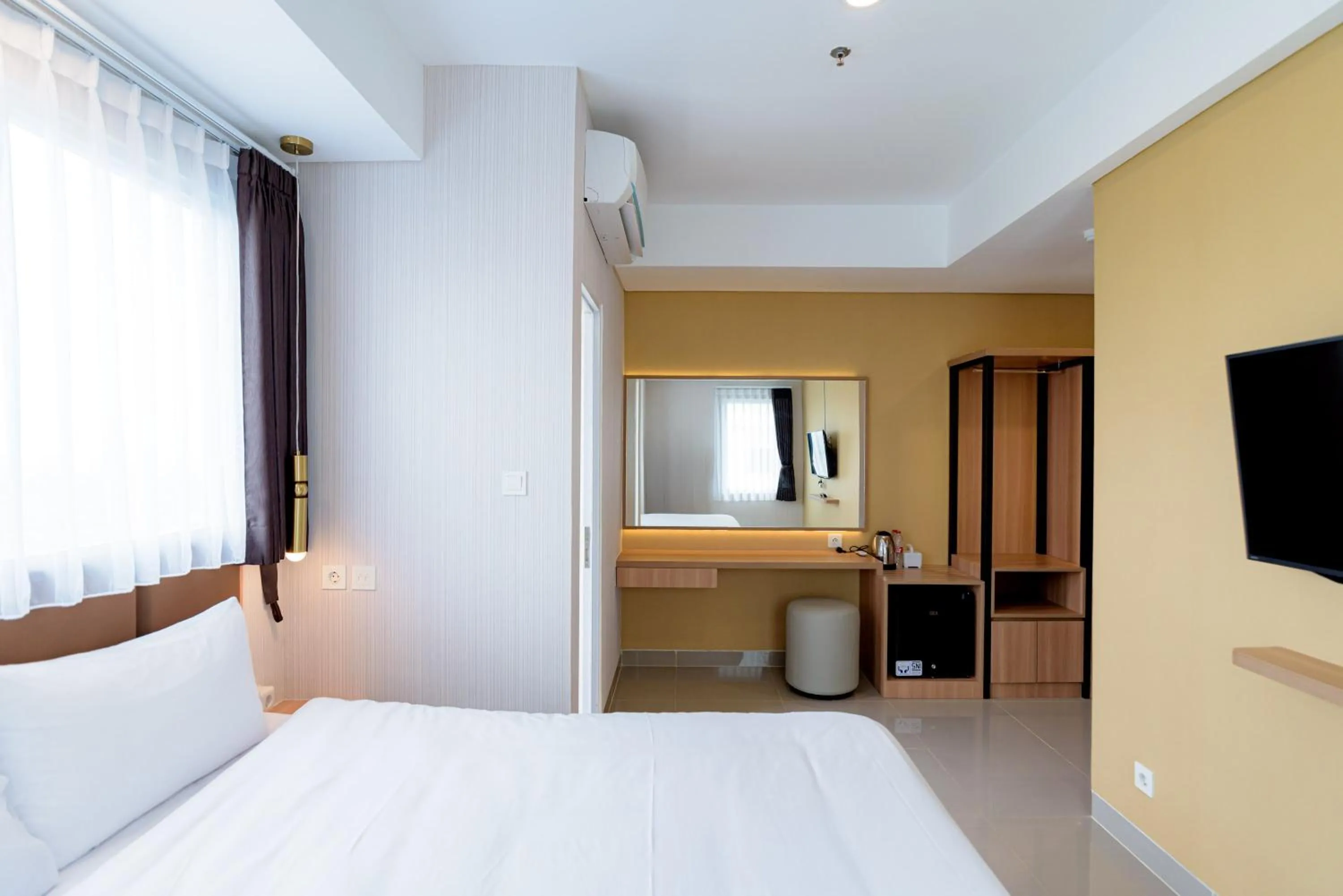 Bedroom, Bed in RedLiving Apartemen B Residence BSD - BE Urban Hotel