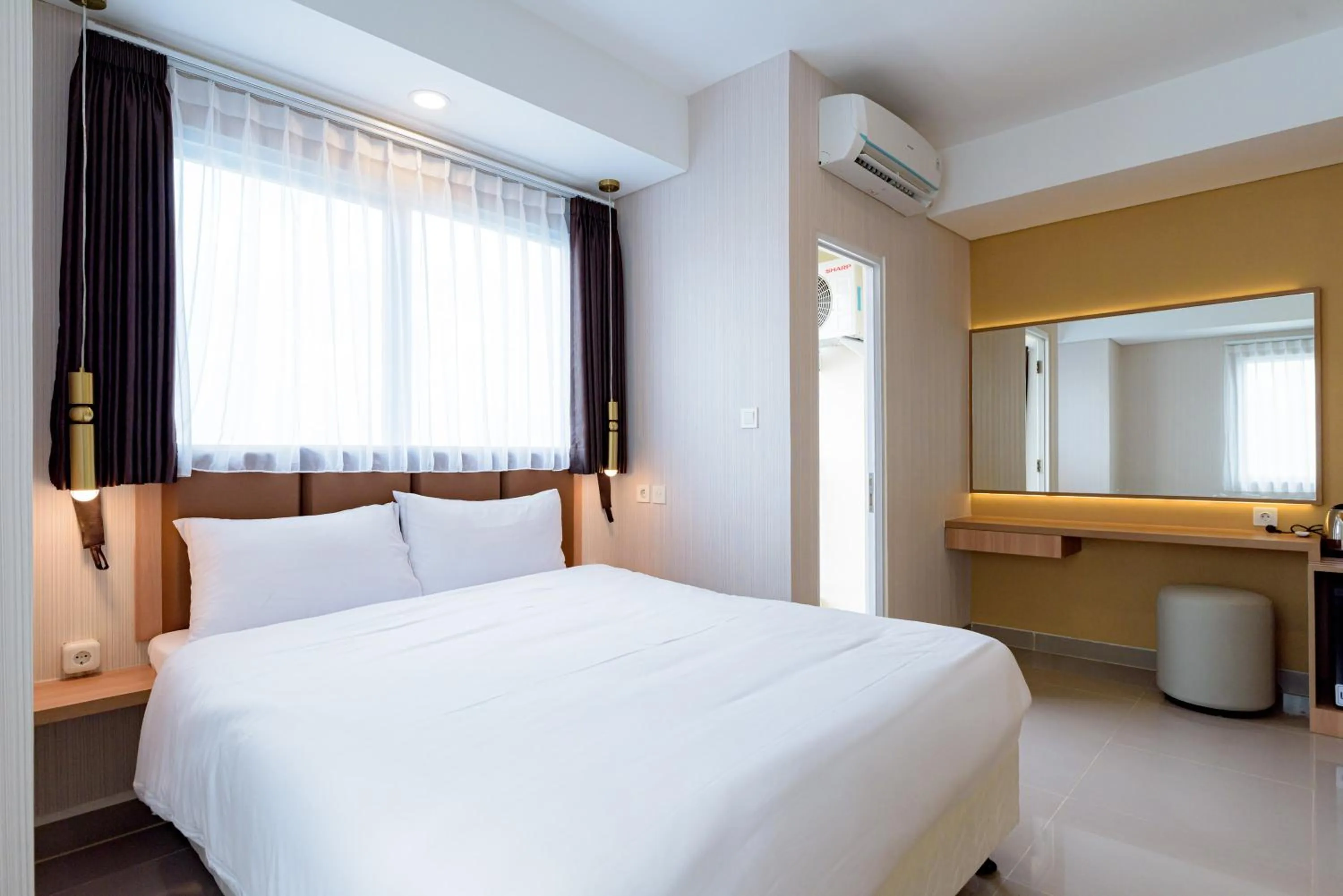 Bedroom, Bed in RedLiving Apartemen B Residence BSD - BE Urban Hotel