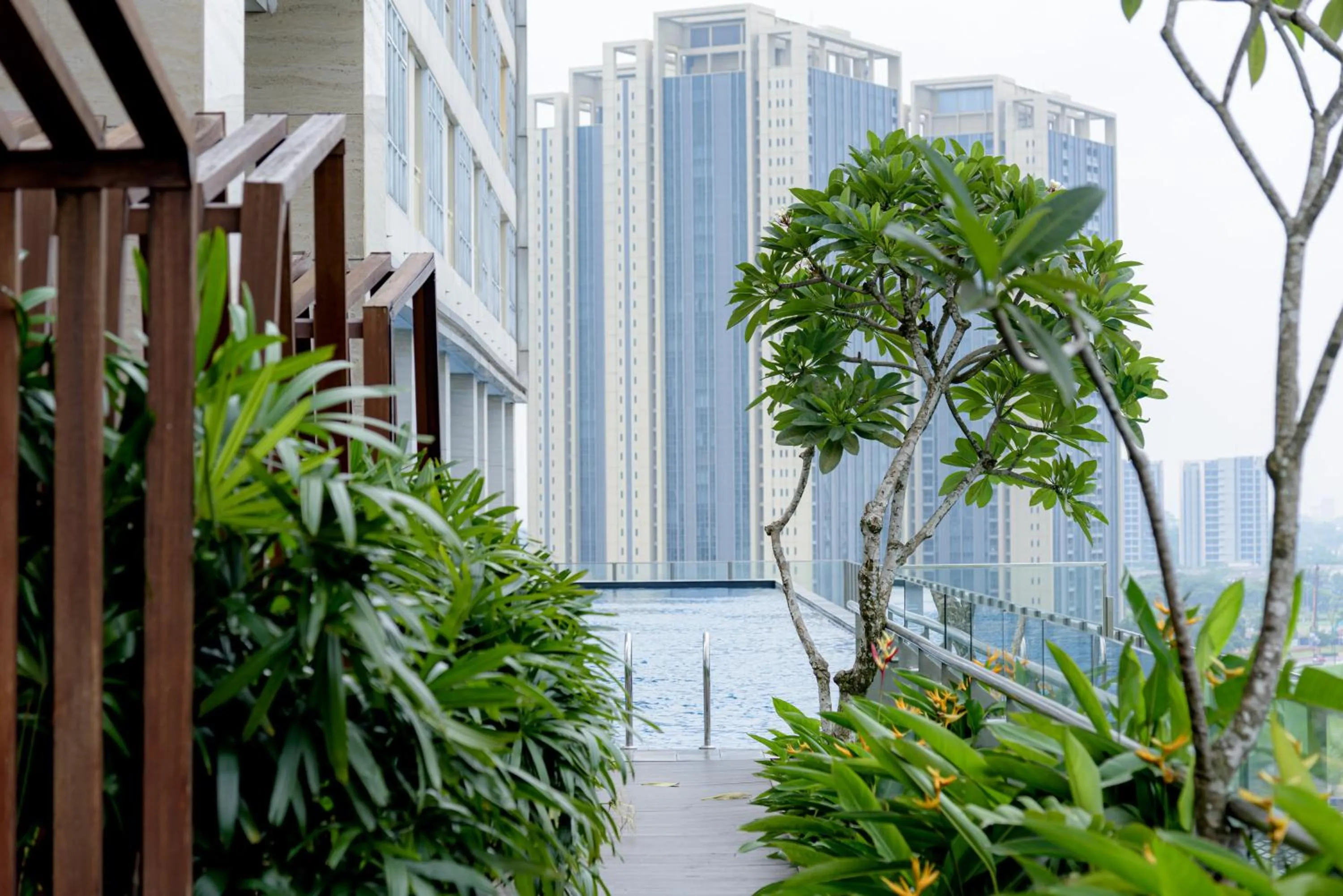 Garden in RedLiving Apartemen B Residence BSD - BE Urban Hotel