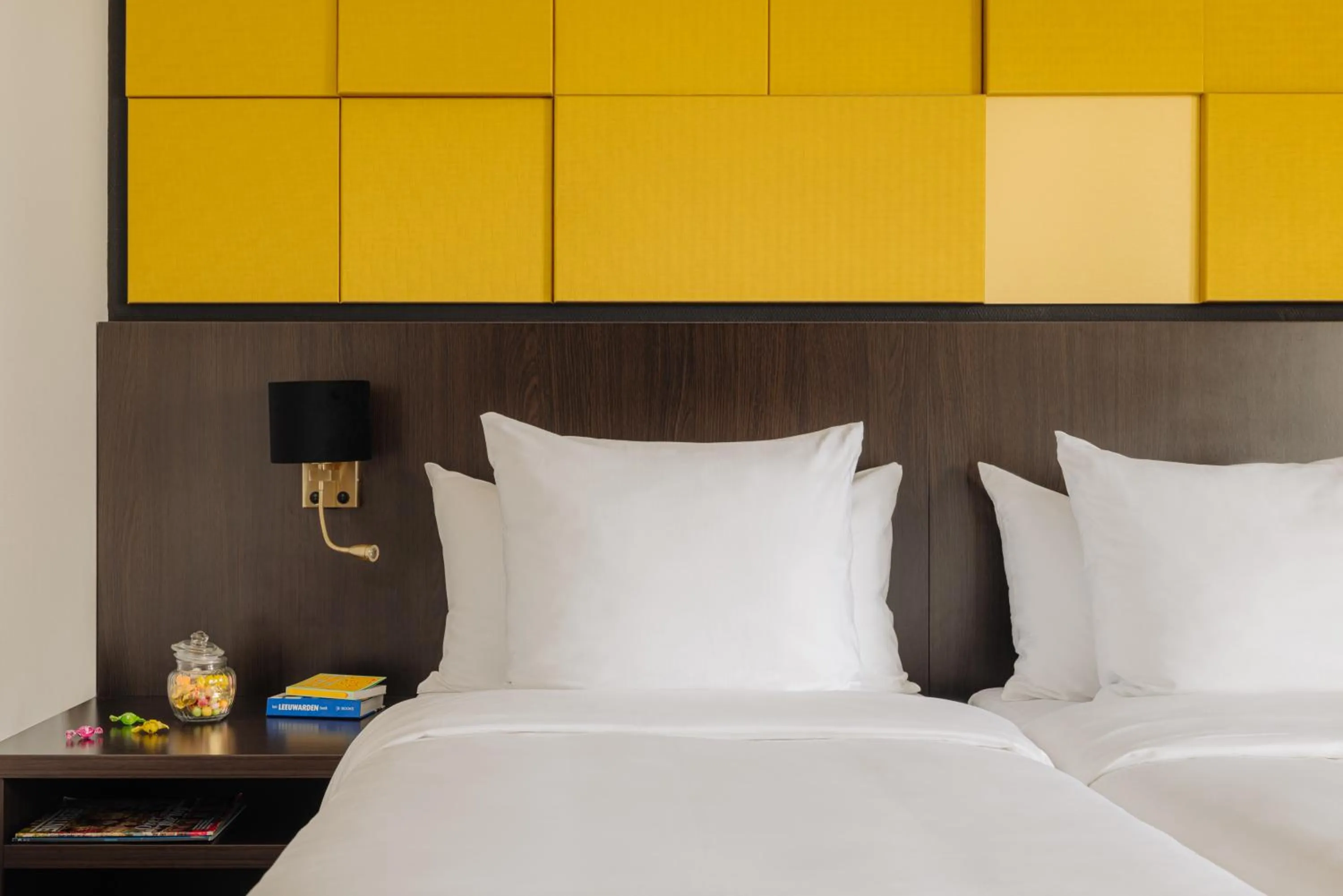 Bed in Leonardo Oranje Hotel Leeuwarden