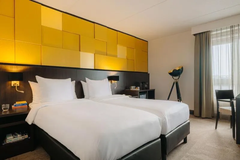 Bed in Leonardo Oranje Hotel Leeuwarden