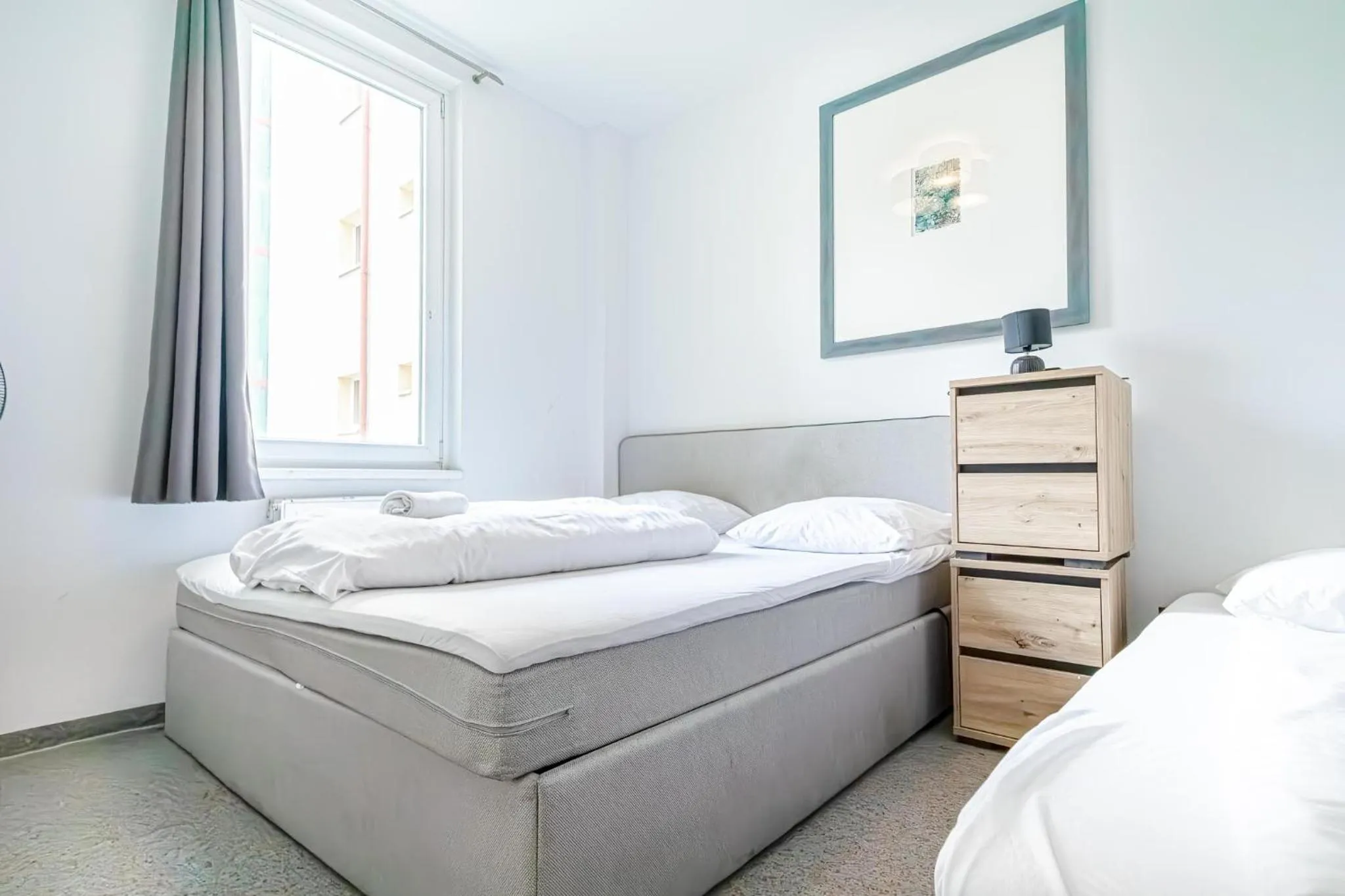 Bed in Hotel Astral Vienna